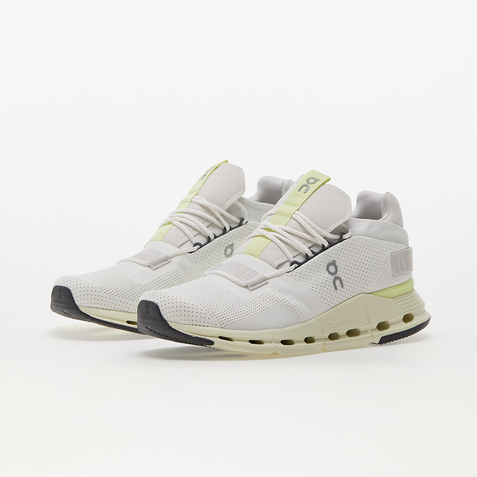 Men's sneakers and shoes On M Cloudnova Undyed-White/ Seedling
