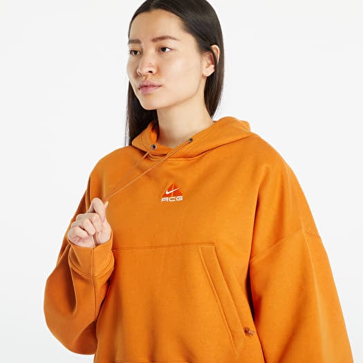 Hoodies and sweatshirts Nike ACG Therma FIT Women s Tuff Knit Fleece Hoodie Monarch Summit White Queens