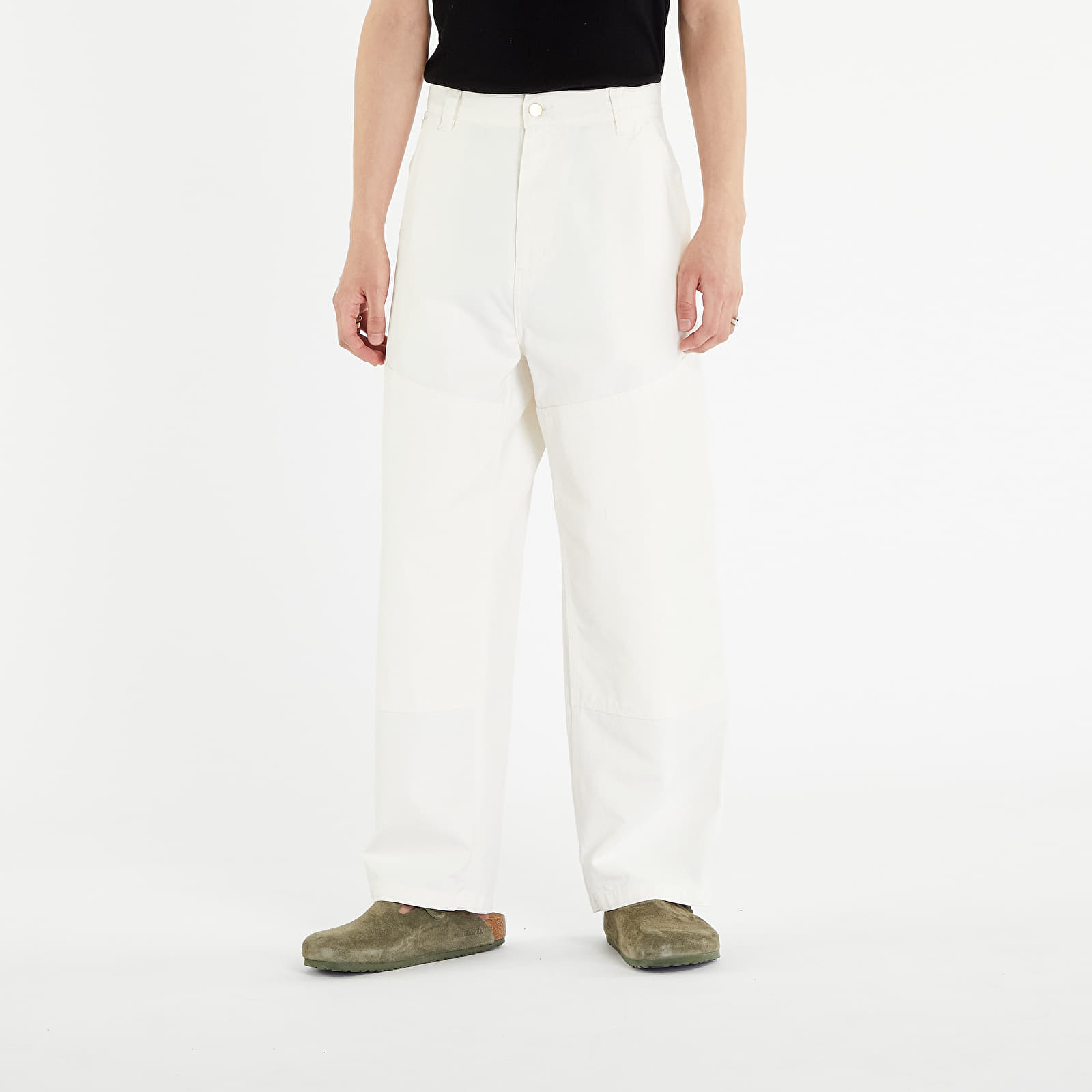 Pantaloni Carhartt WIP Wide Panel Pant UNISEX Wax Rinsed - 1 | YEO