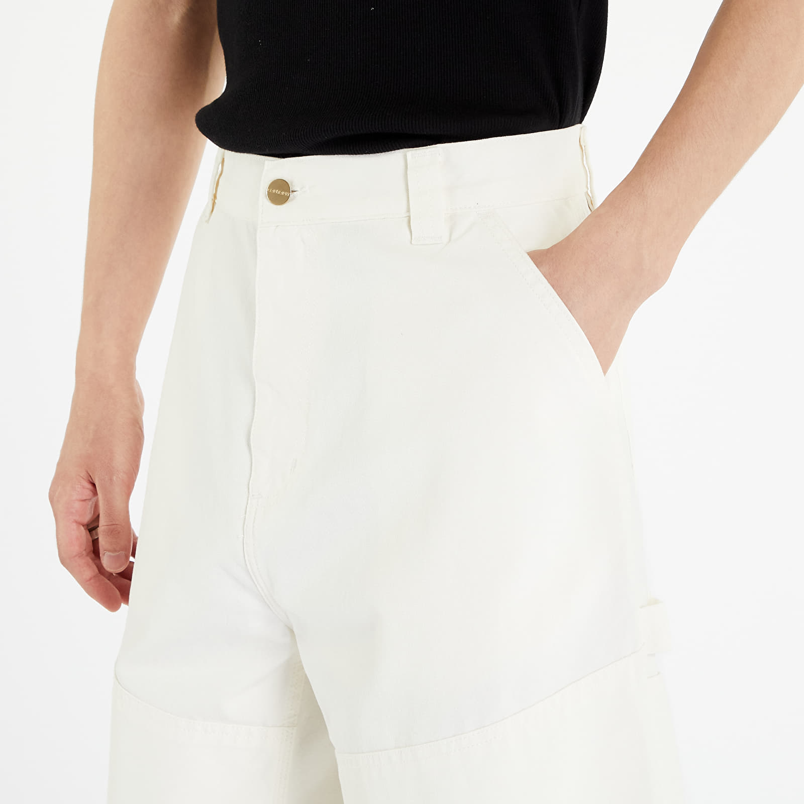 Vaqueros y pantalones Carhartt WIP Wide Panel Pant UNISEX Wax Rinsed