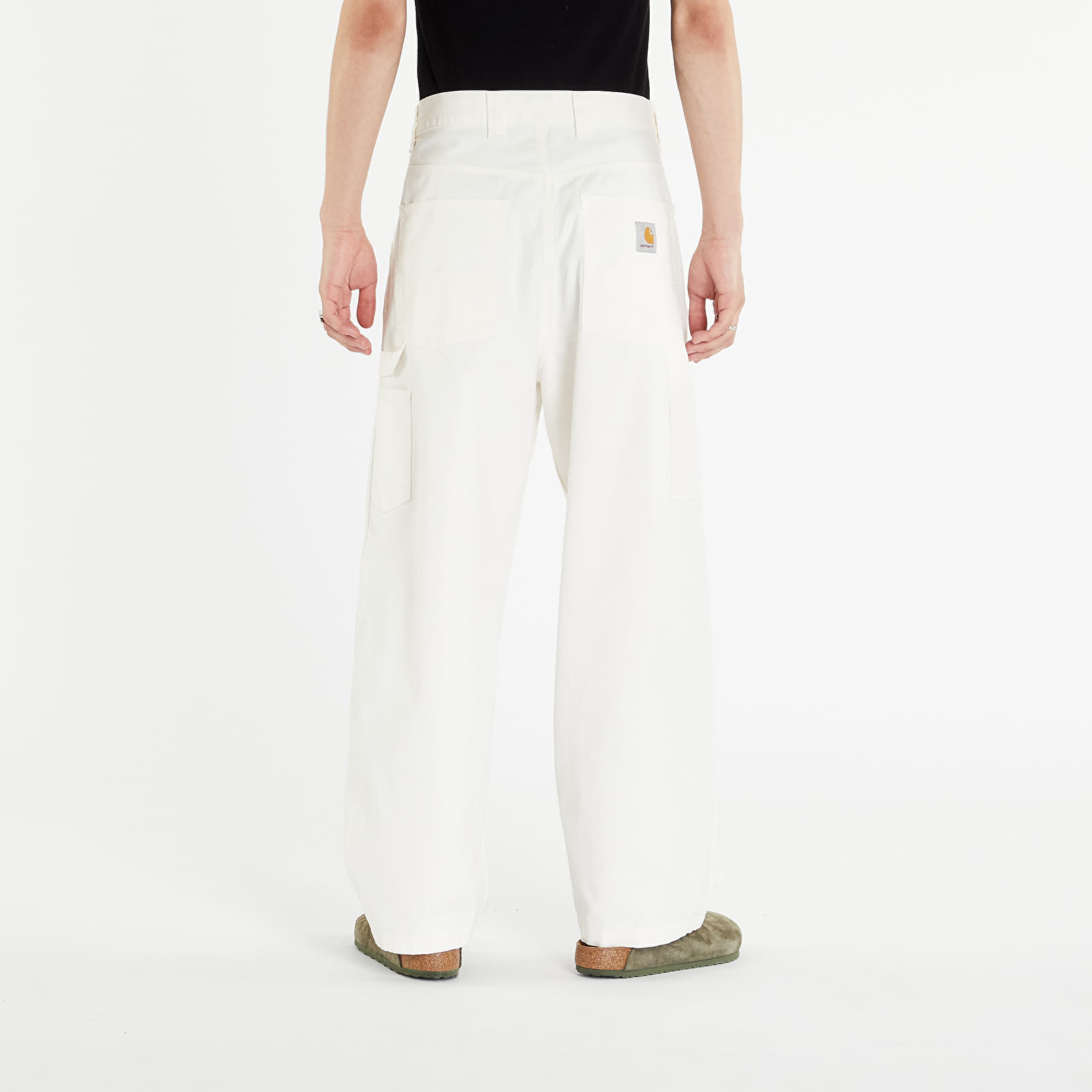 Vaqueros y pantalones Carhartt WIP Wide Panel Pant UNISEX Wax Rinsed