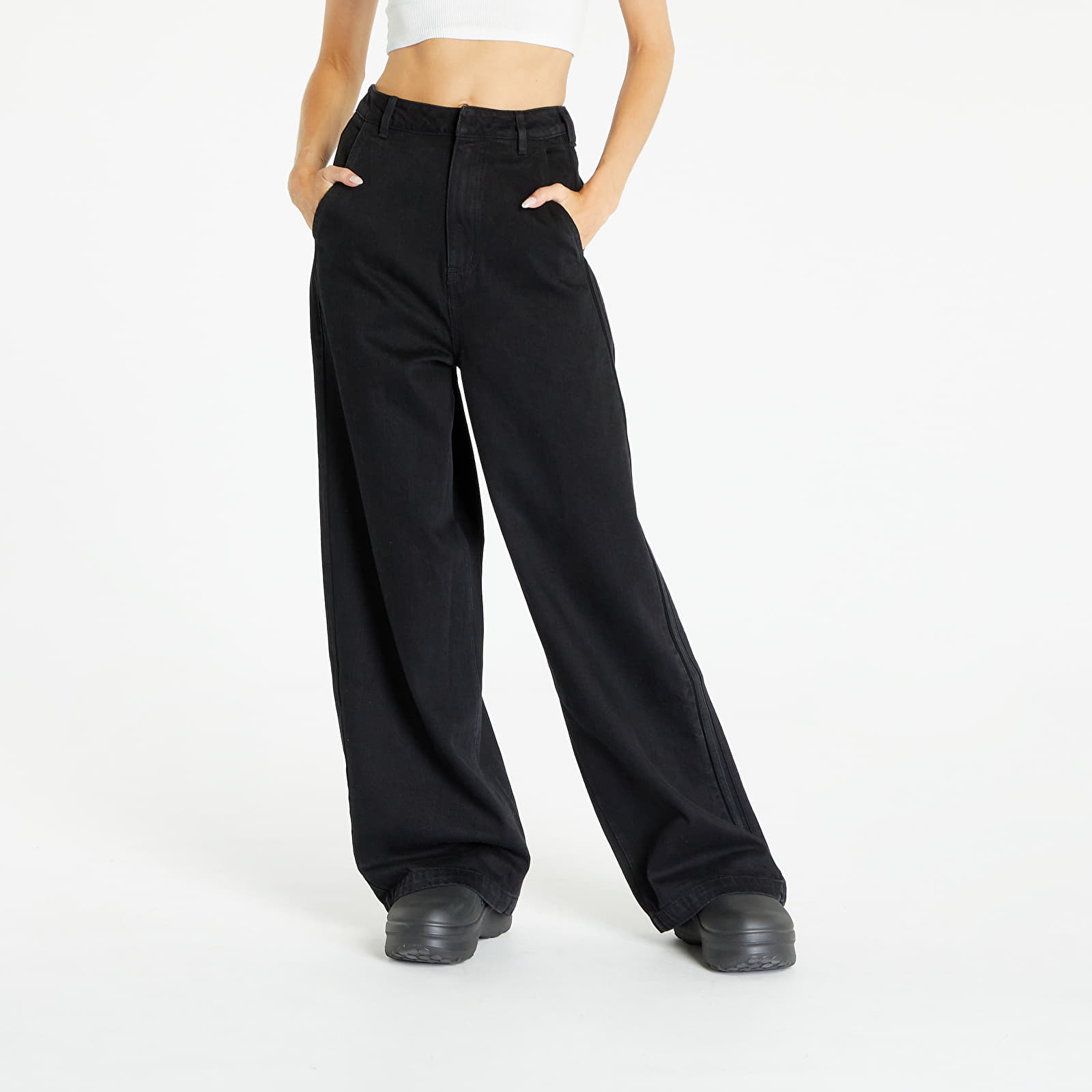 Jeans adidas Originals x KSENIASCHNAIDER 3 Stripe Jeans Meblde