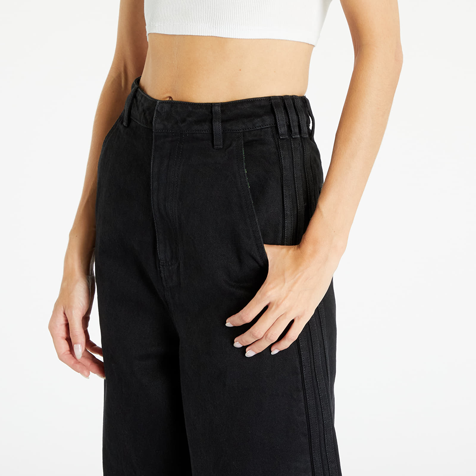 Jeans adidas Originals x KSENIASCHNAIDER 3 Stripe Jeans Meblde