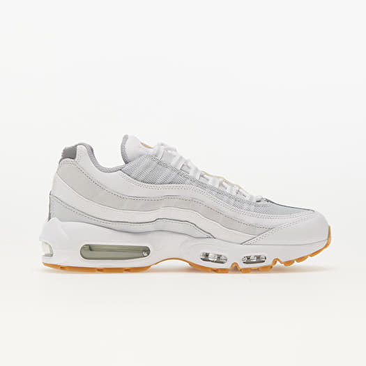 Baskets et chaussures pour hommes Nike Air Max 95 White Hot Curry Pure Platinum Wolf Grey Queens
