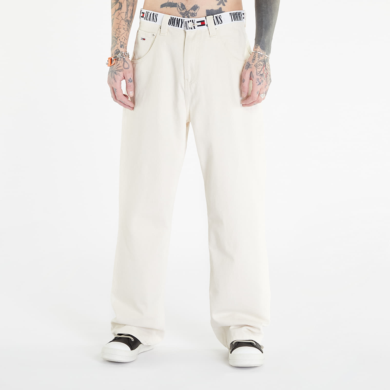 Džíny TOMMY JEANS Aiden Baggy Jeans Denim Color