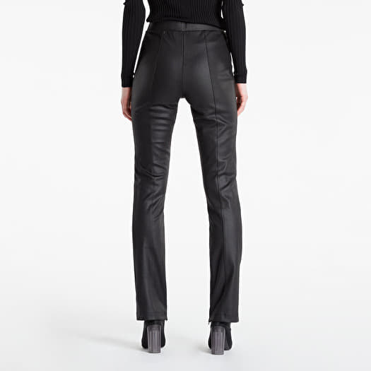 Pants and jeans CALVIN KLEIN JEANS Coated Milano Split Pant Ck Black |  Queens