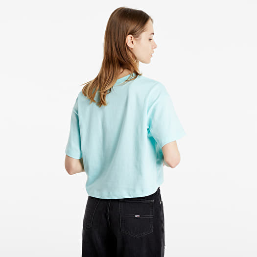 Green champion shop cropped shirt