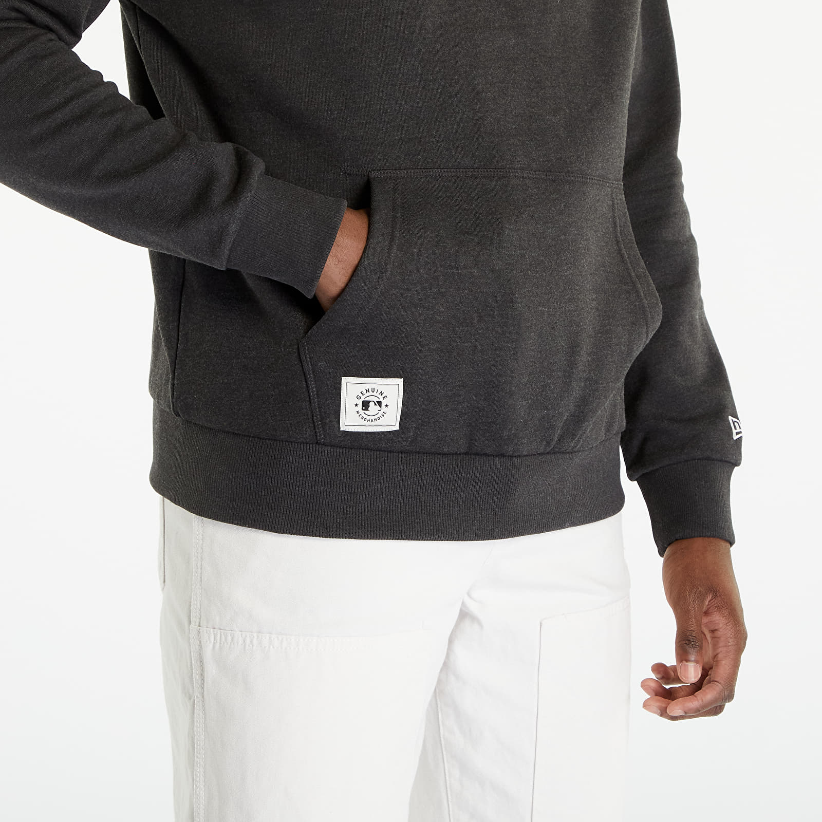 Sweatshirts New Era Chicago White Sox MLB Heritage Oversized Hoodie Medium Grey