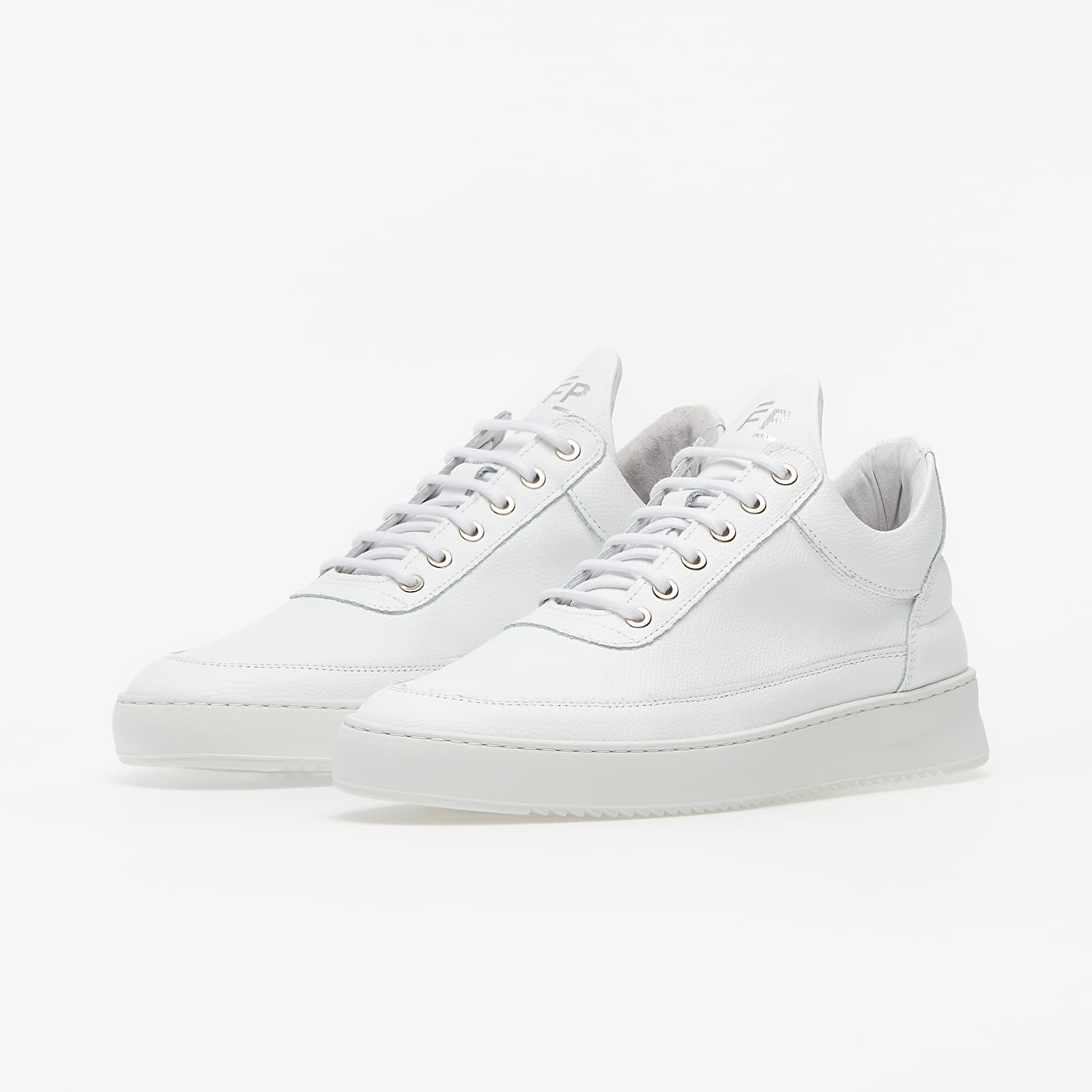 Men's sneakers and shoes Filling Pieces Low Top Ripple Crumbs All White