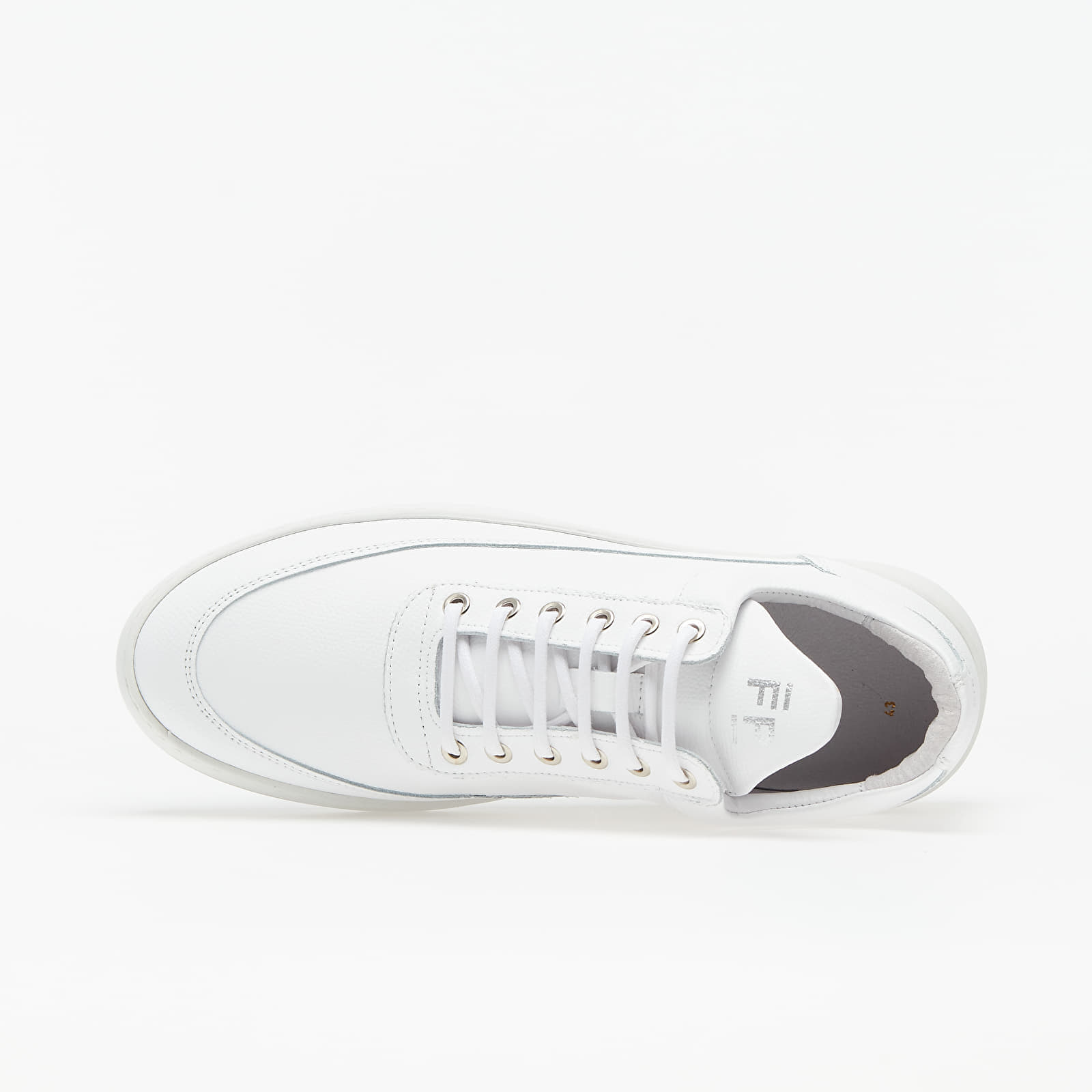 Men's sneakers and shoes Filling Pieces Low Top Ripple Crumbs All White