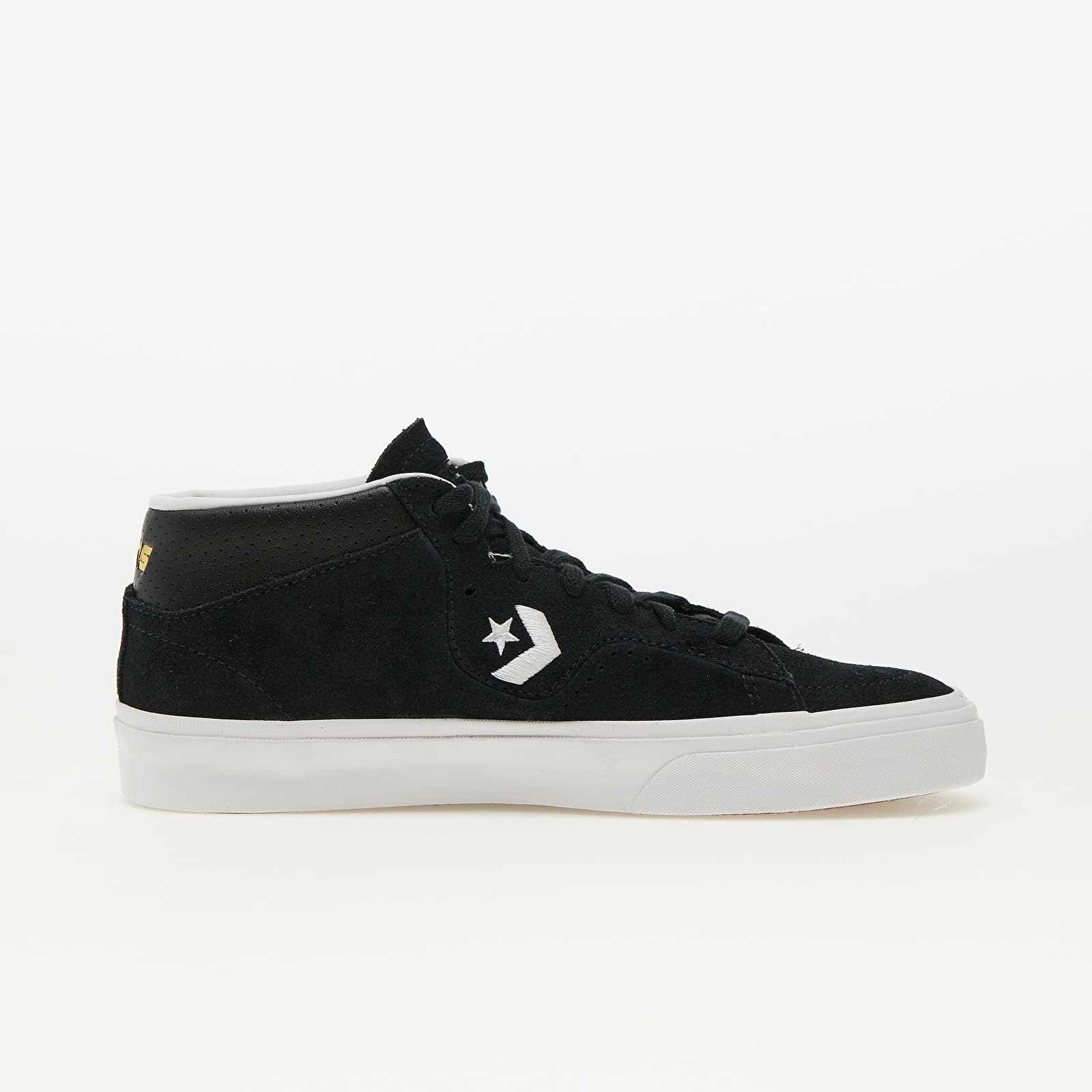 Scarpe uomo Converse Cons Louie Lopez Pro Suede And Leather Black/ Black/ White