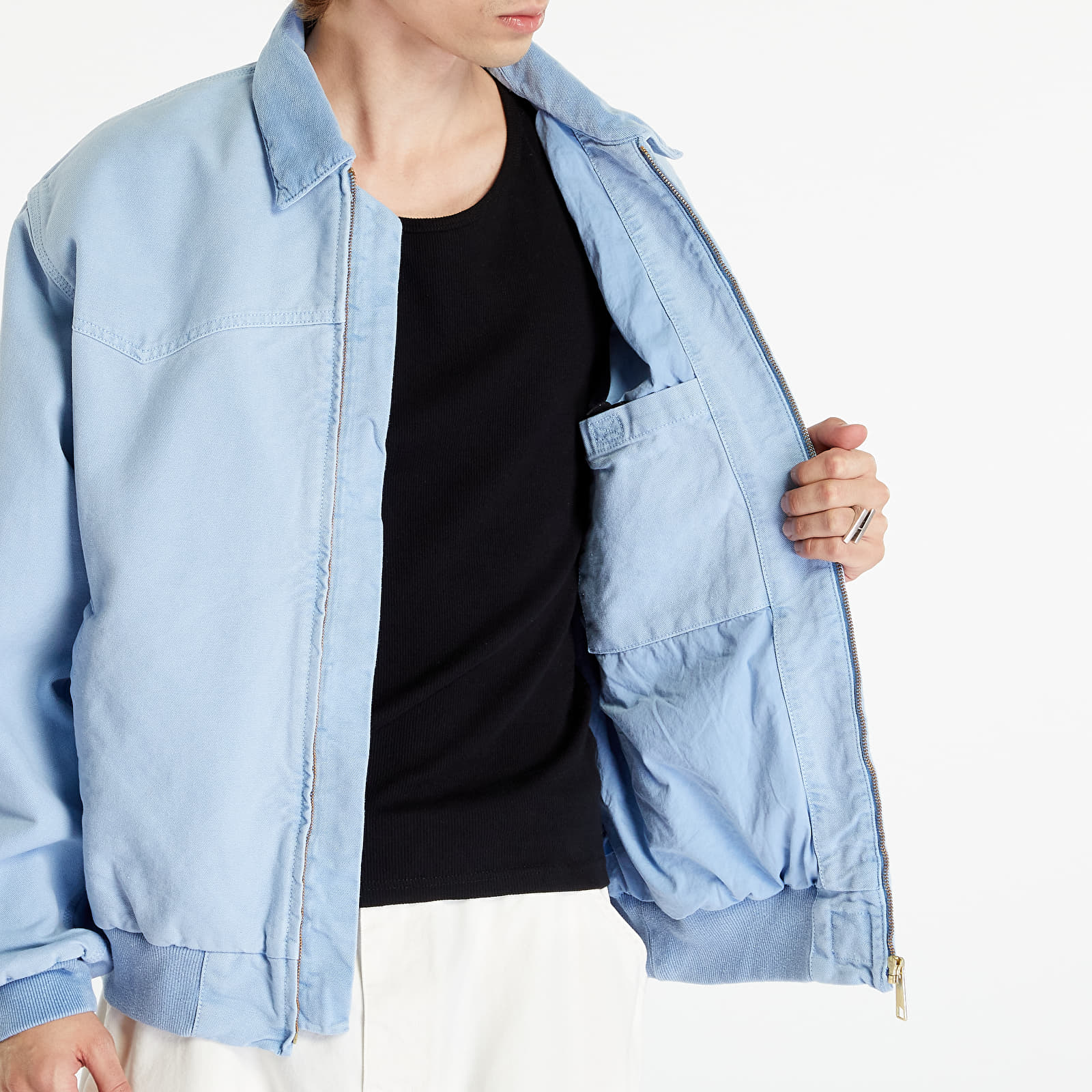 Jackets Carhartt WIP OG Santa Fe Jacket UNISEX Piscine/ Piscine Faded