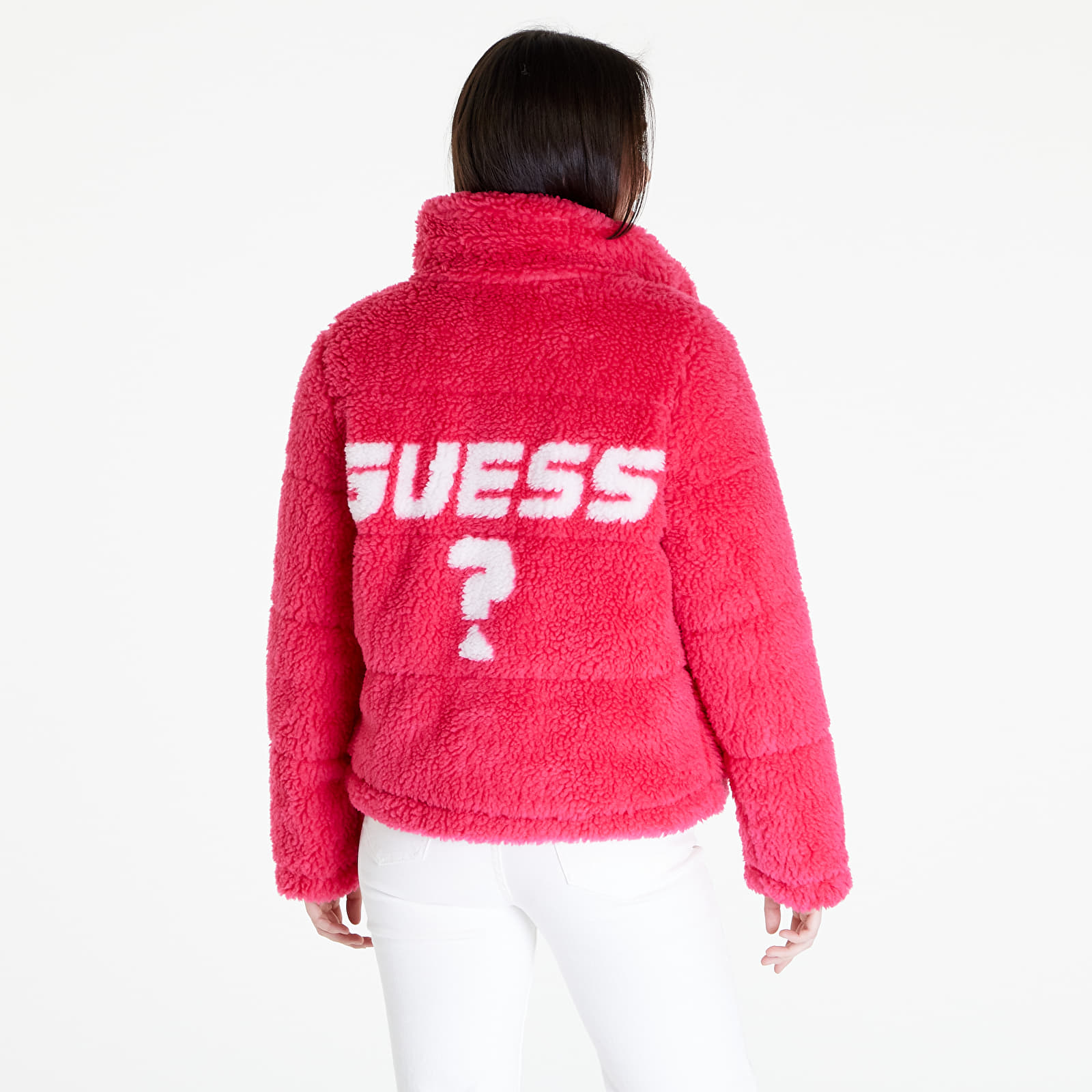Jakas GUESS Charis Reversible Jacket Pink