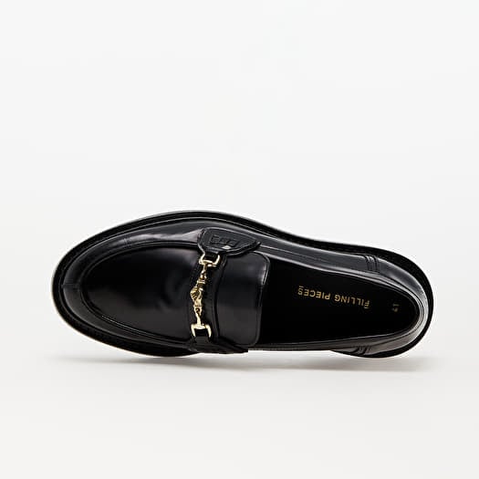 Men s sneakers and shoes Filling Pieces Loafer Polido All Black Queens