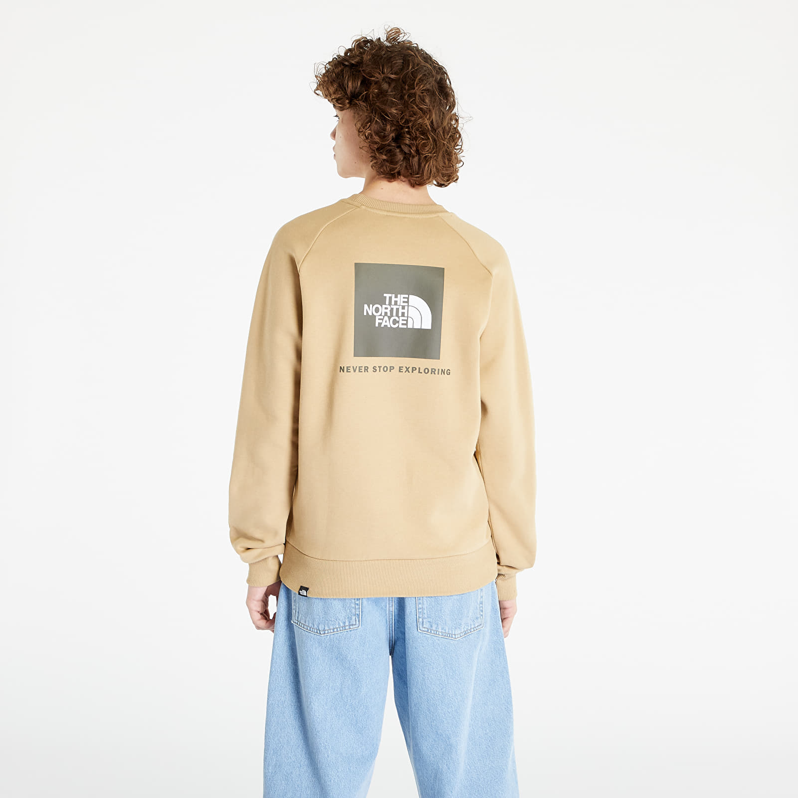 Sweatshirts The North Face Raglan Redbox Crew Khaki Stone Queens