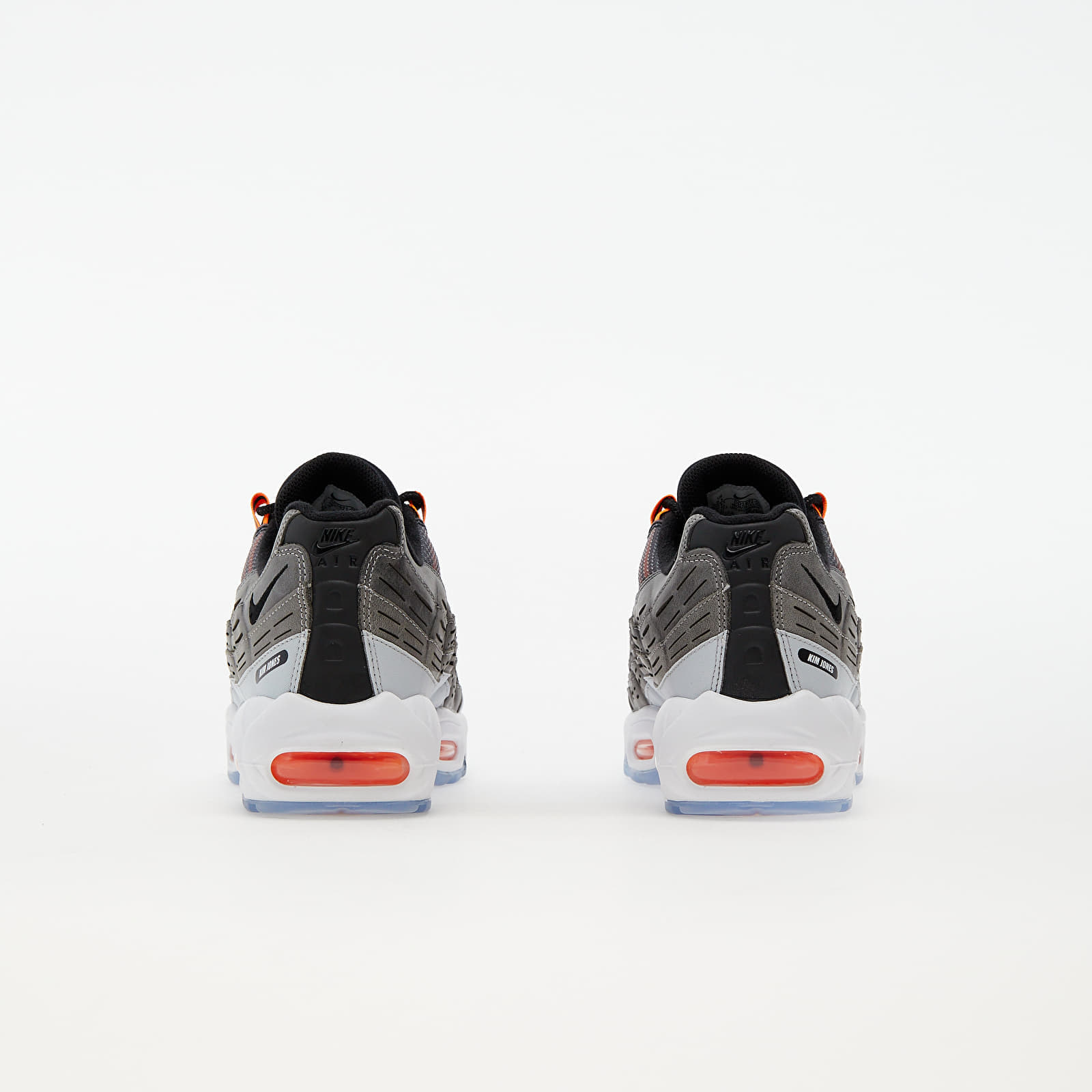 Black grey and orange air max 95 online