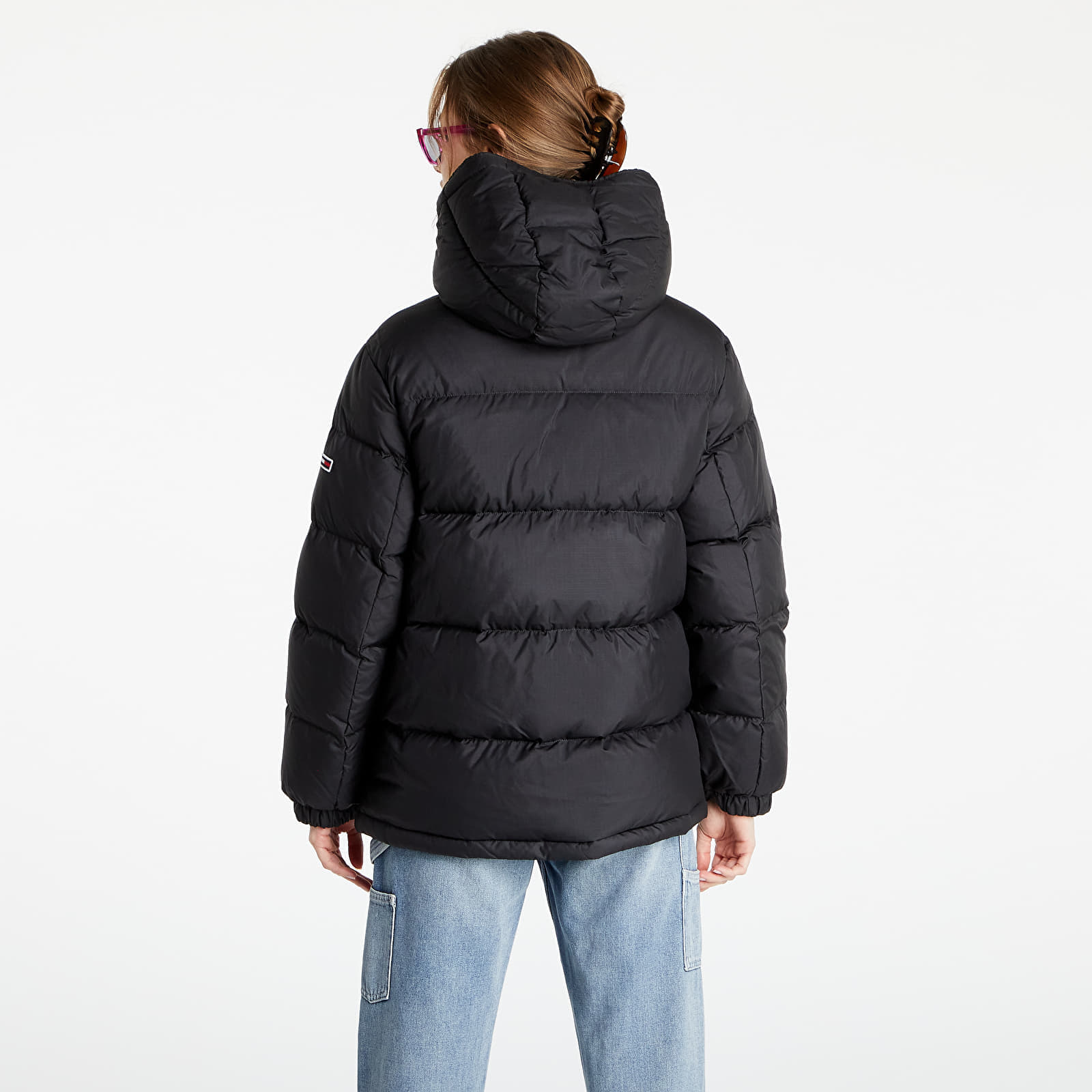 Jassen Tommy Jeans Premium Down Puffer Black