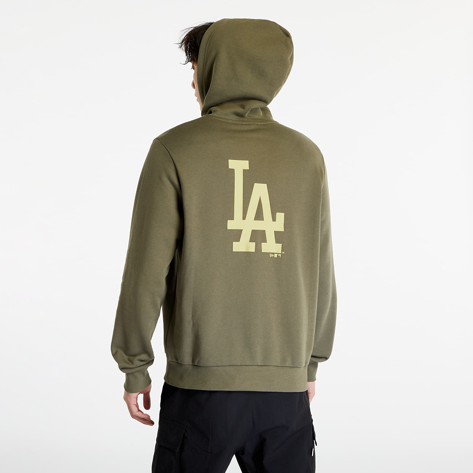 Hoodies and sweatshirts New Era LA Dodgers MLB League Essential Pullover  Hoodie Medium Green