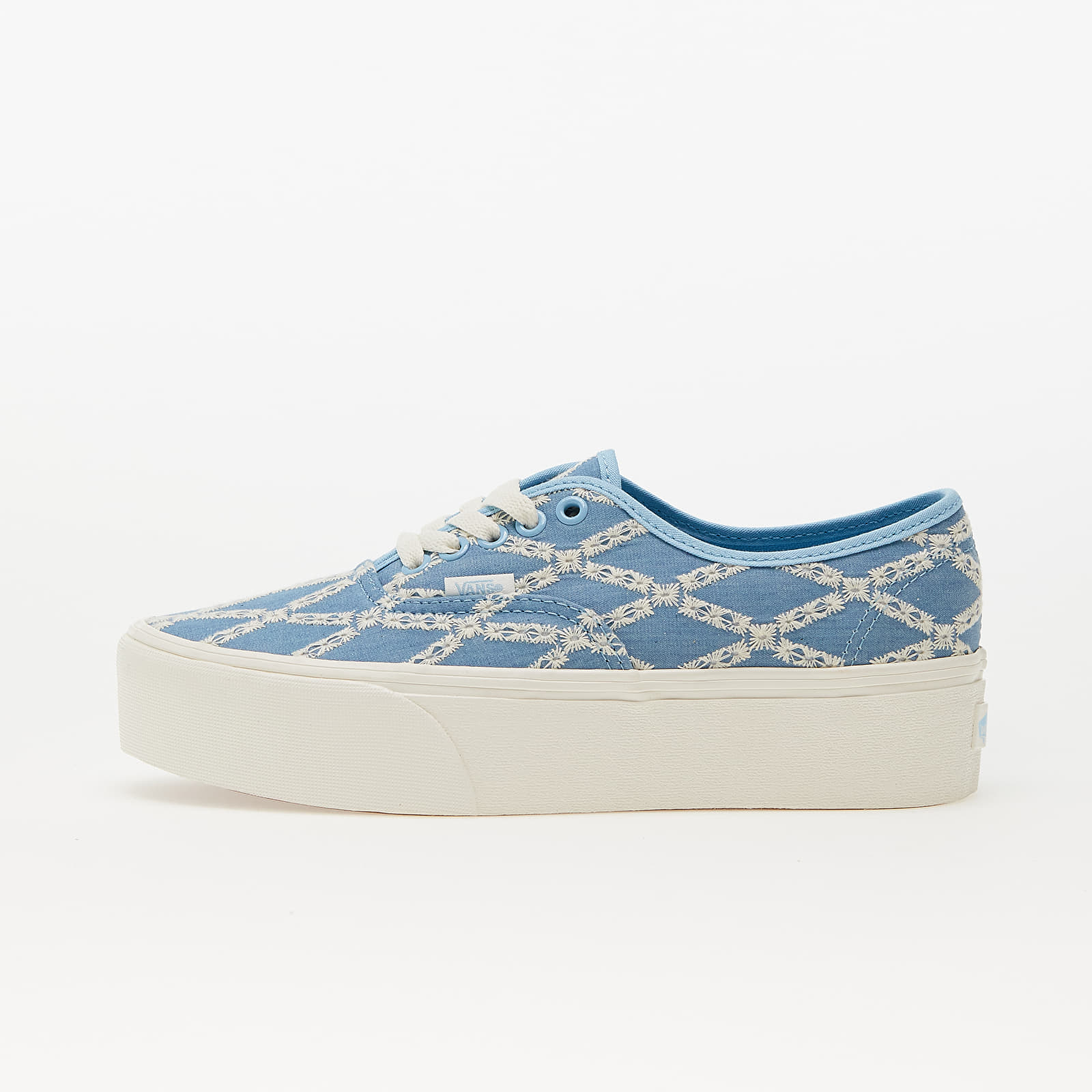 Vans authentic denim on sale blue true white