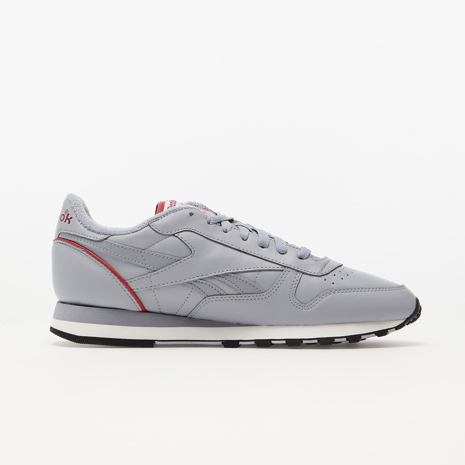 Turnschuhe und Schuhe für Männer Reebok Classic Leather 1983 Vintage Classic Grey 3/ Flash Red/ Chalk