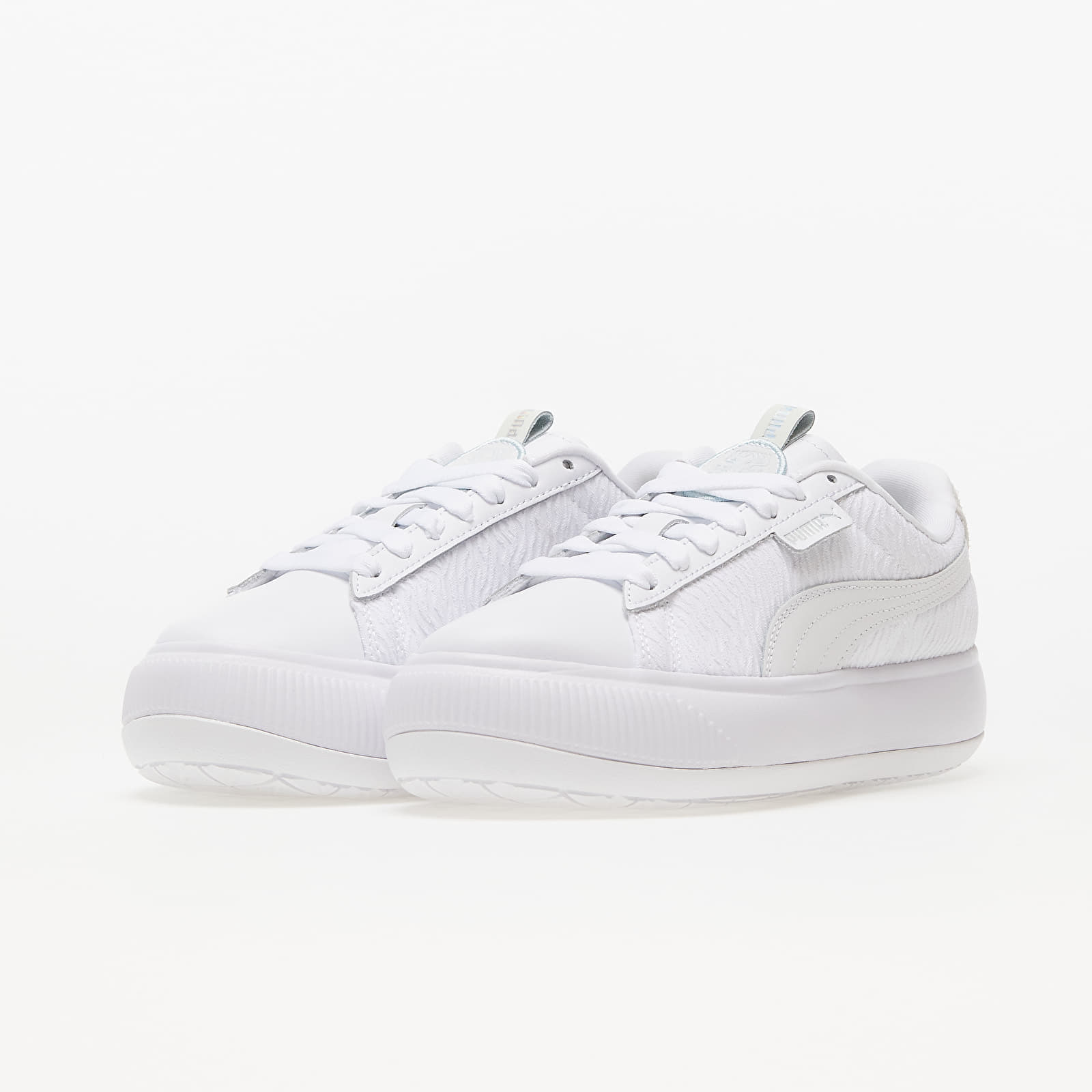 Sieviešu kedas un apavi Puma Suede Mayu ST Wns Puma White/ Ice Flow