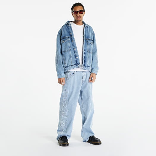 Jaket denim oversize hotsell