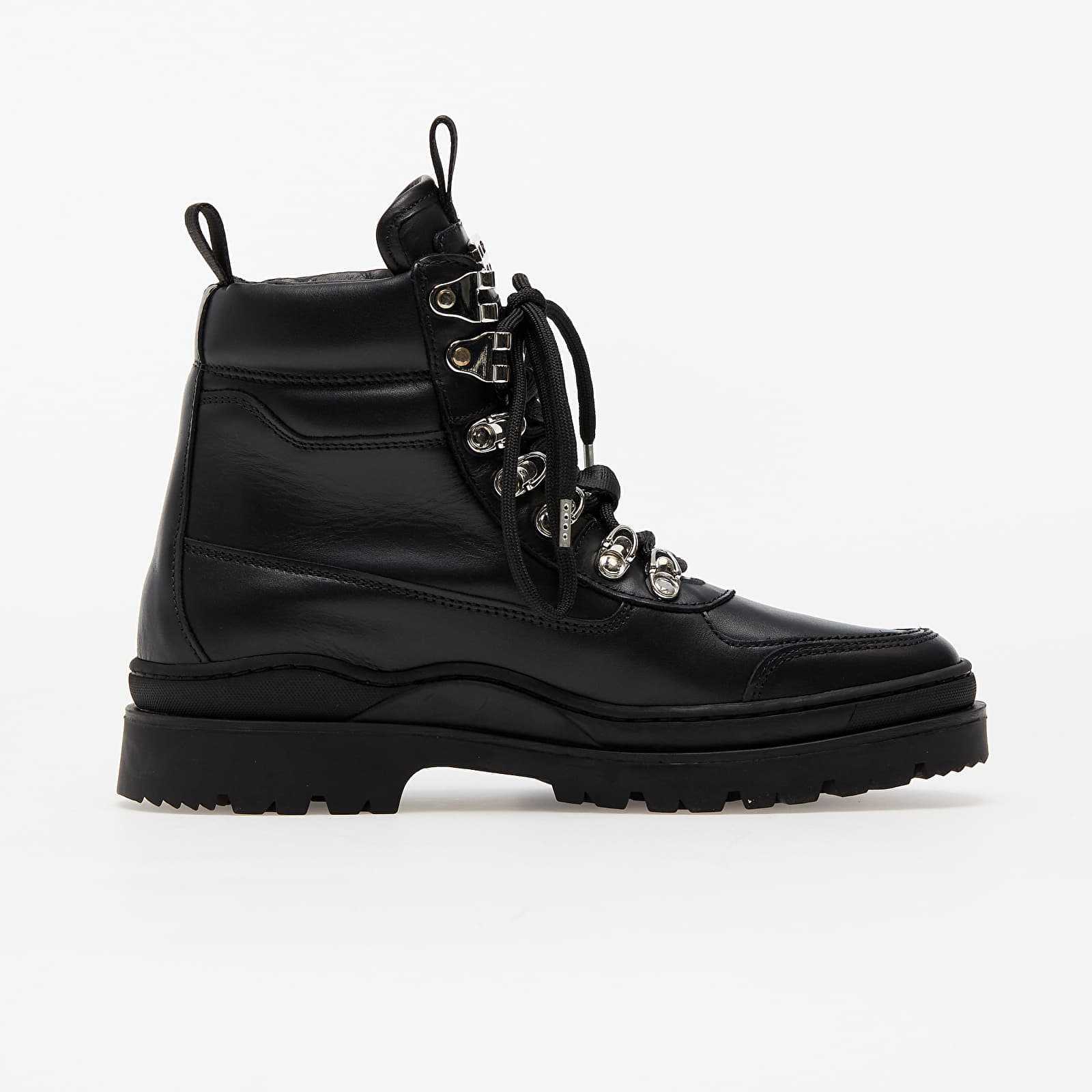 Pánske tenisky a topánky Filling Pieces Mountain Boot Nappa Black