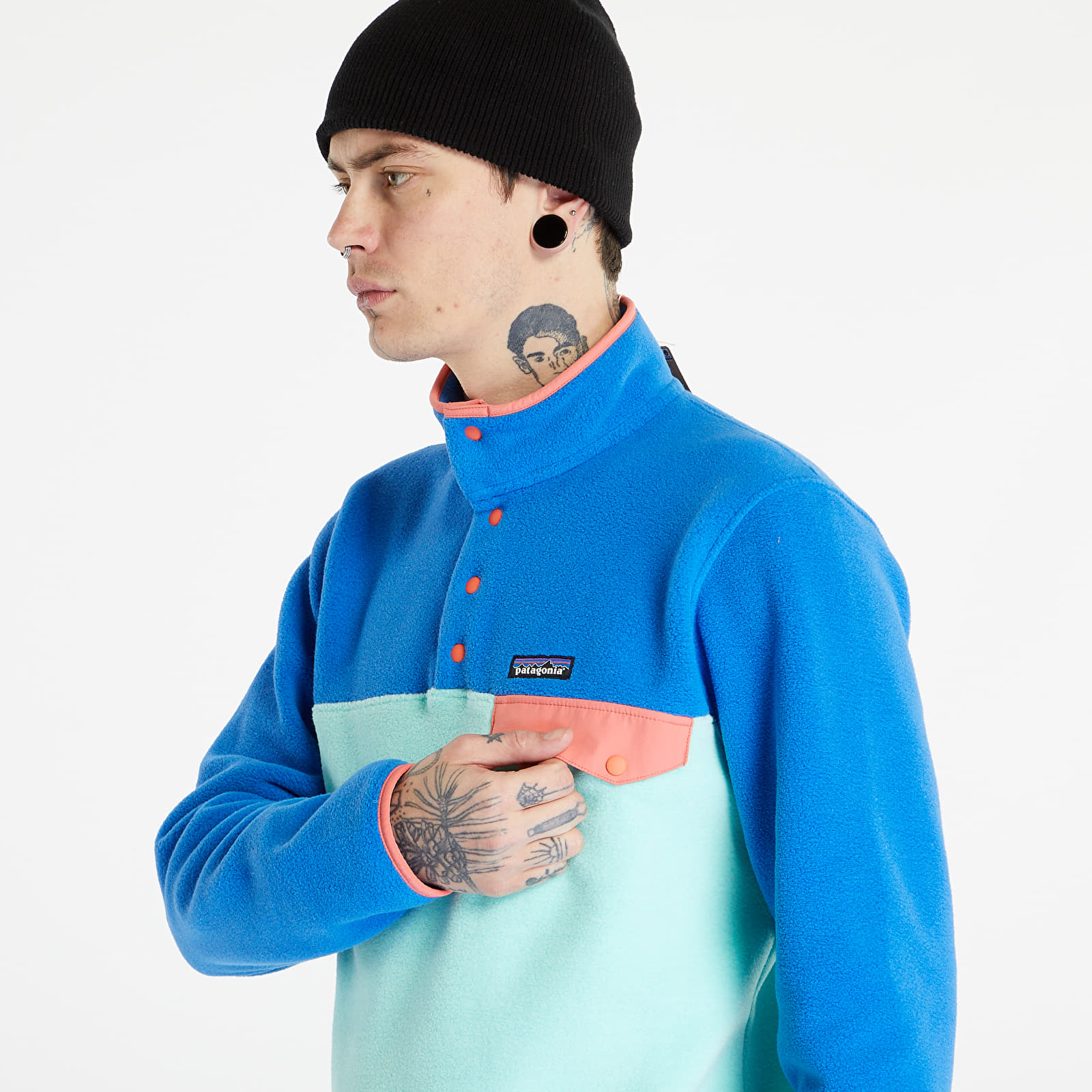 Teal on sale patagonia fleece