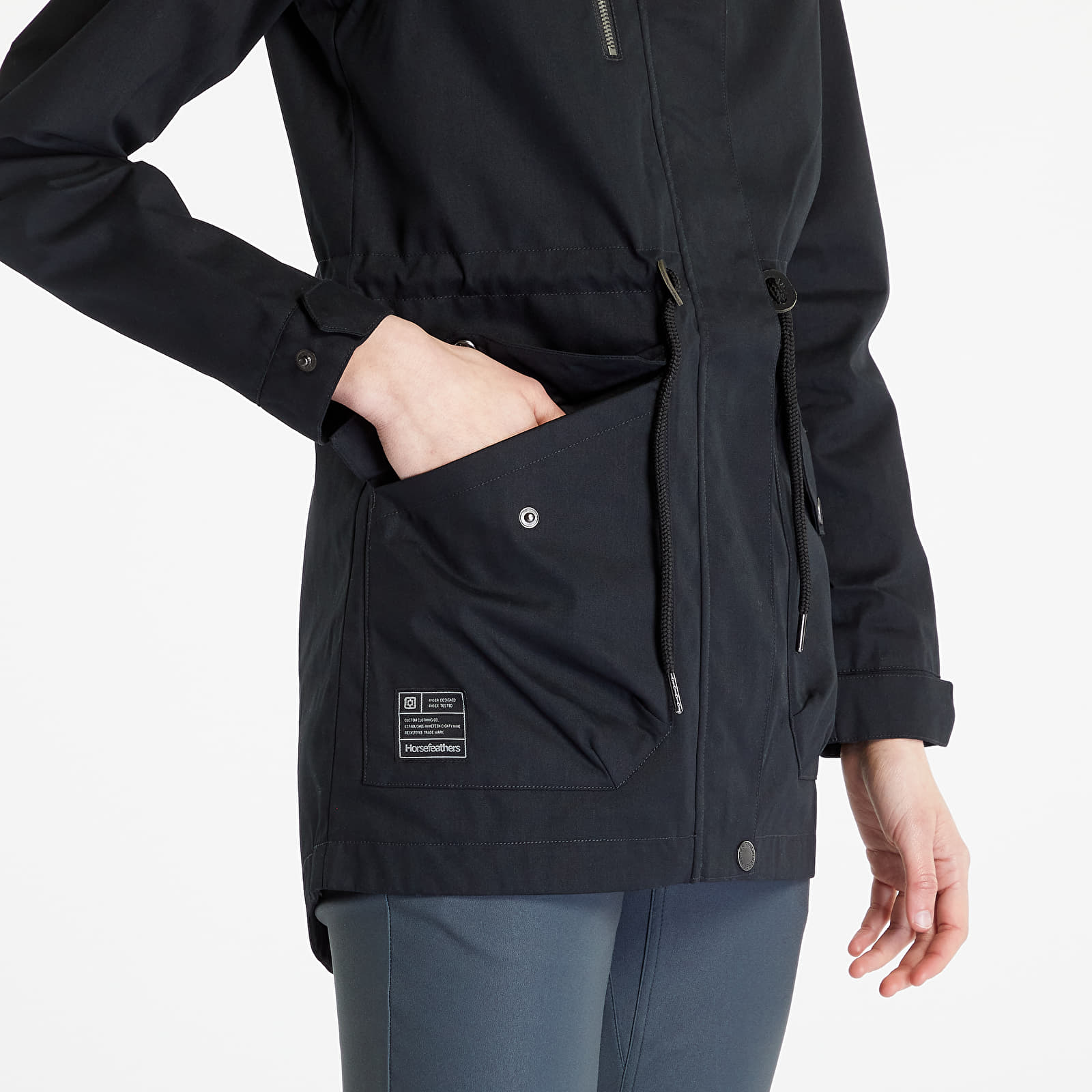 Kabátok Horsefeathers Skylar Jacket Black