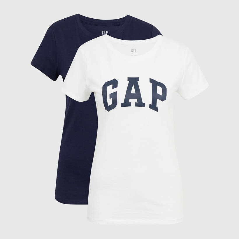 T-shirts GAP V-Gap Franchise Classic Tee Pack Navy Uniform V2