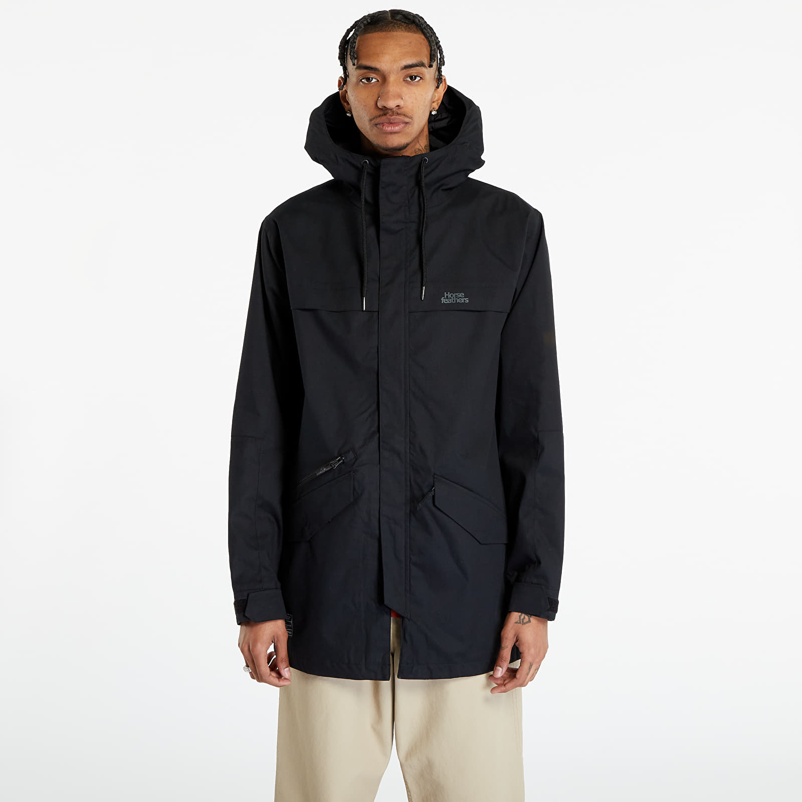 Jachetă Horsefeathers Medel Jacket Black