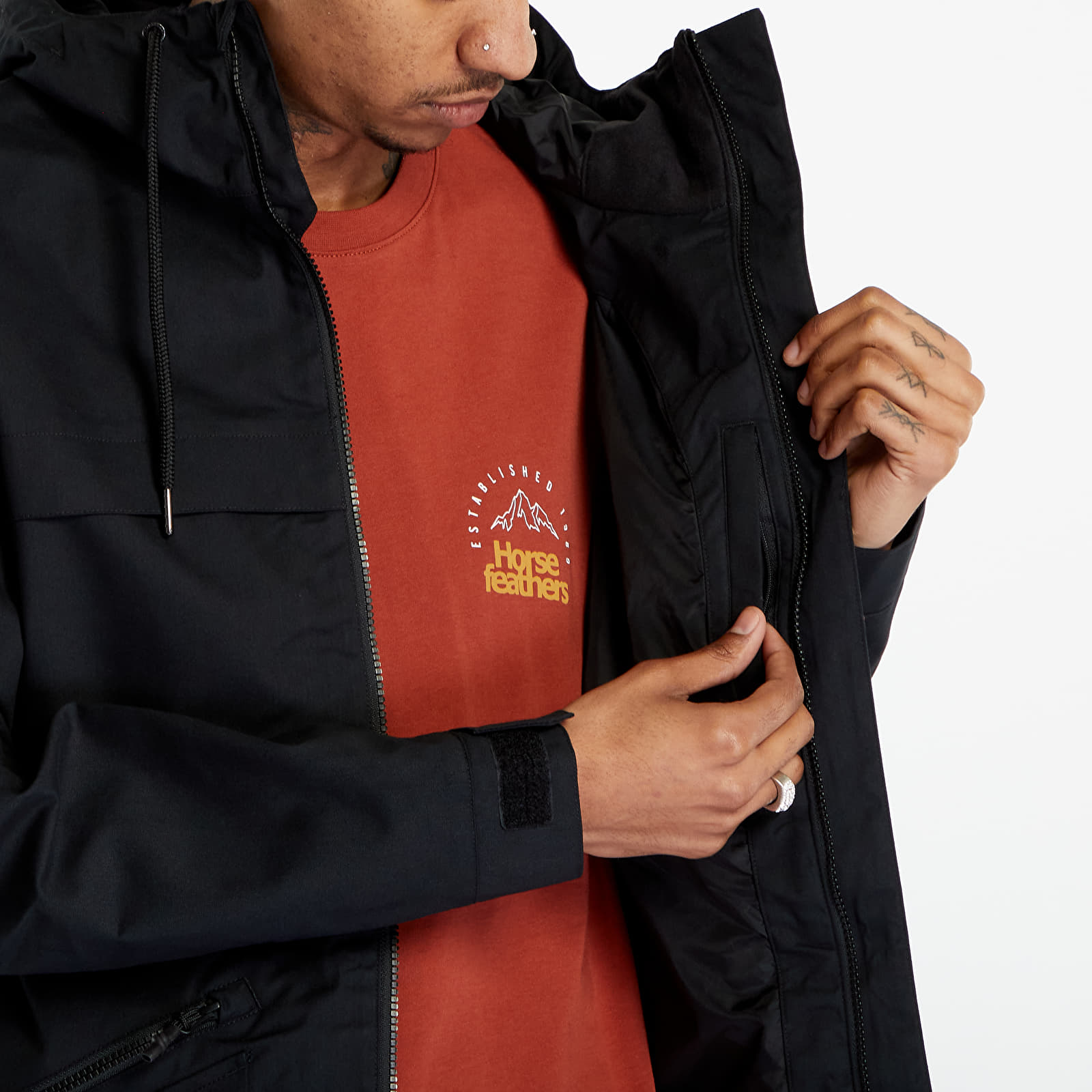 Jakne Horsefeathers Medel Jacket Black