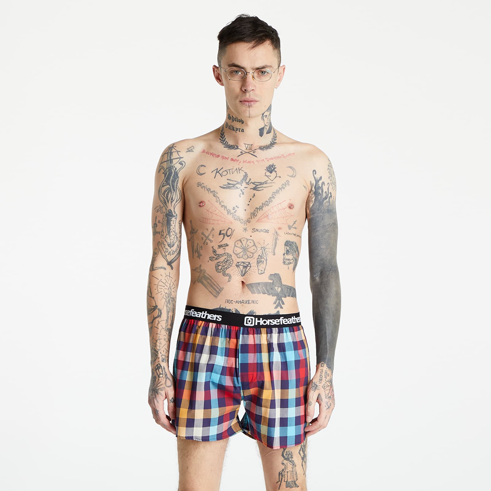 Pantalones cortos Horsefeathers Clay Boxer Shorts Sunrise