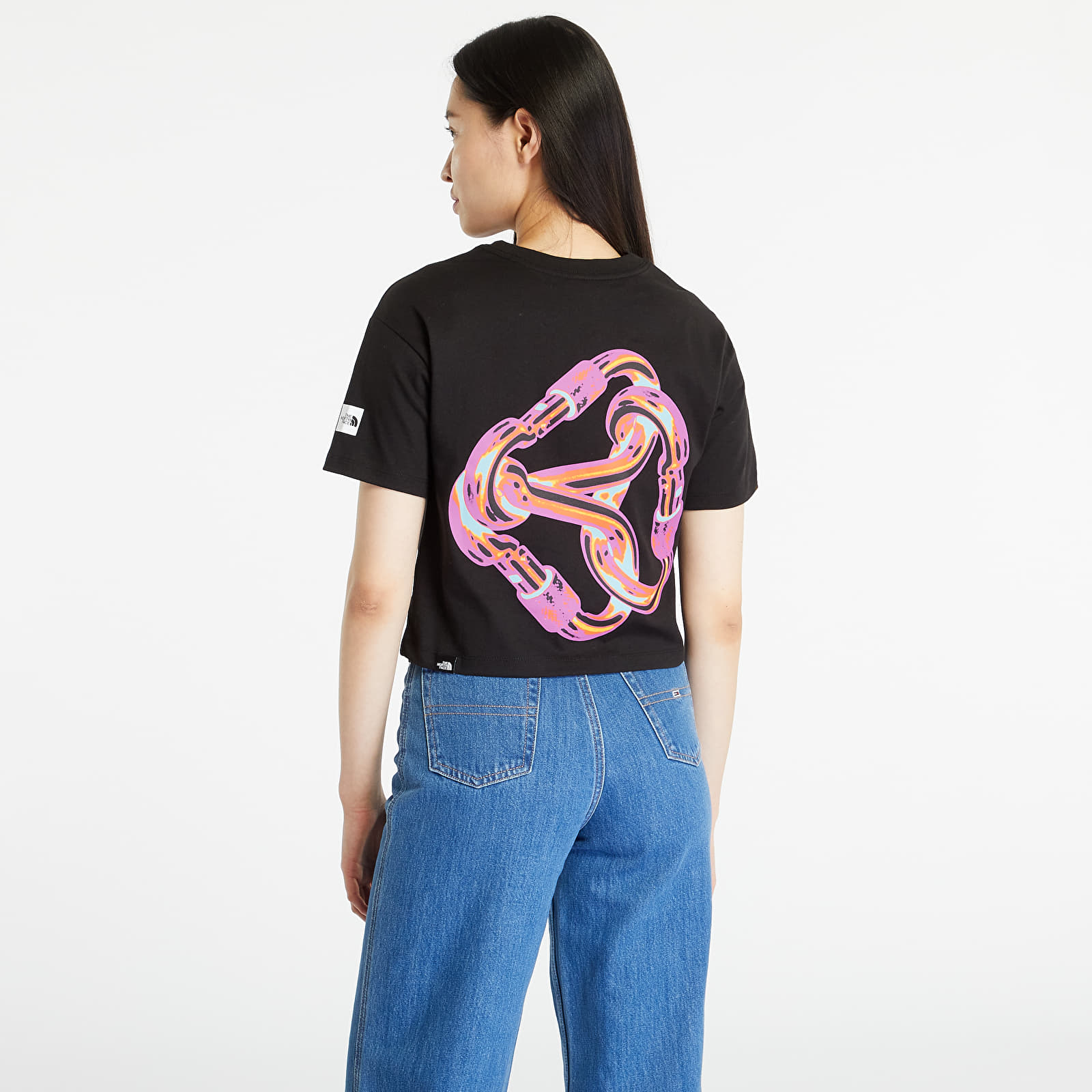 Tričká The North Face Women's Graphic Cropped T-Shirt TNF Black