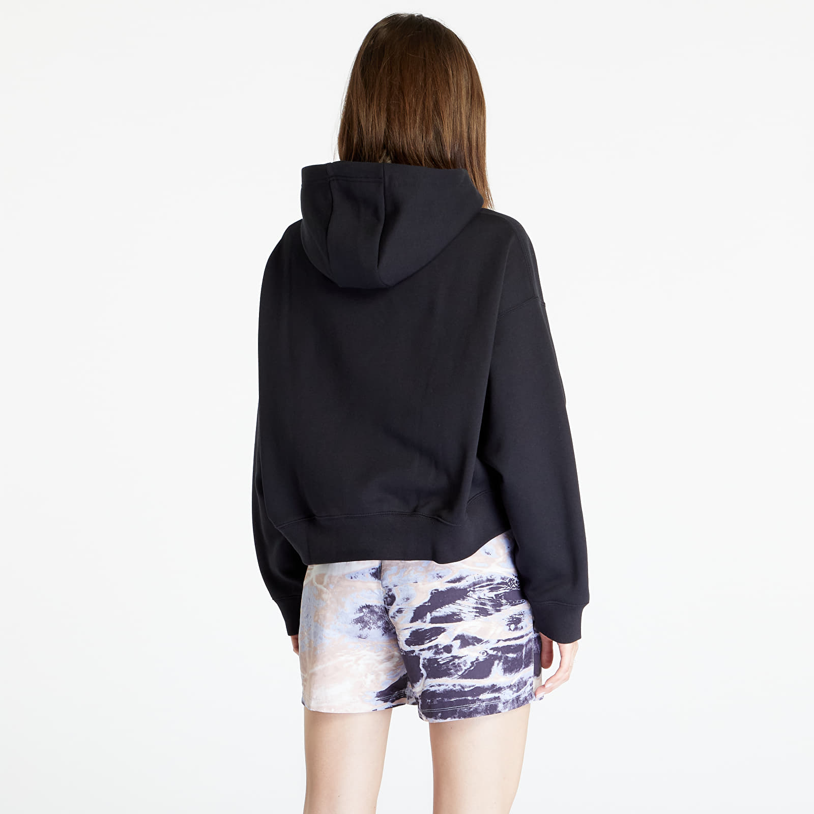 Mikiny Nike ACG Therma-FIT Women's "Tuff Knit" Fleece Hoodie Black/ Summit White