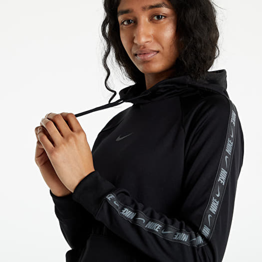 Hoodies and sweatshirts Nike NSW Pocket Tape Pullover Hoodie Black | Queens