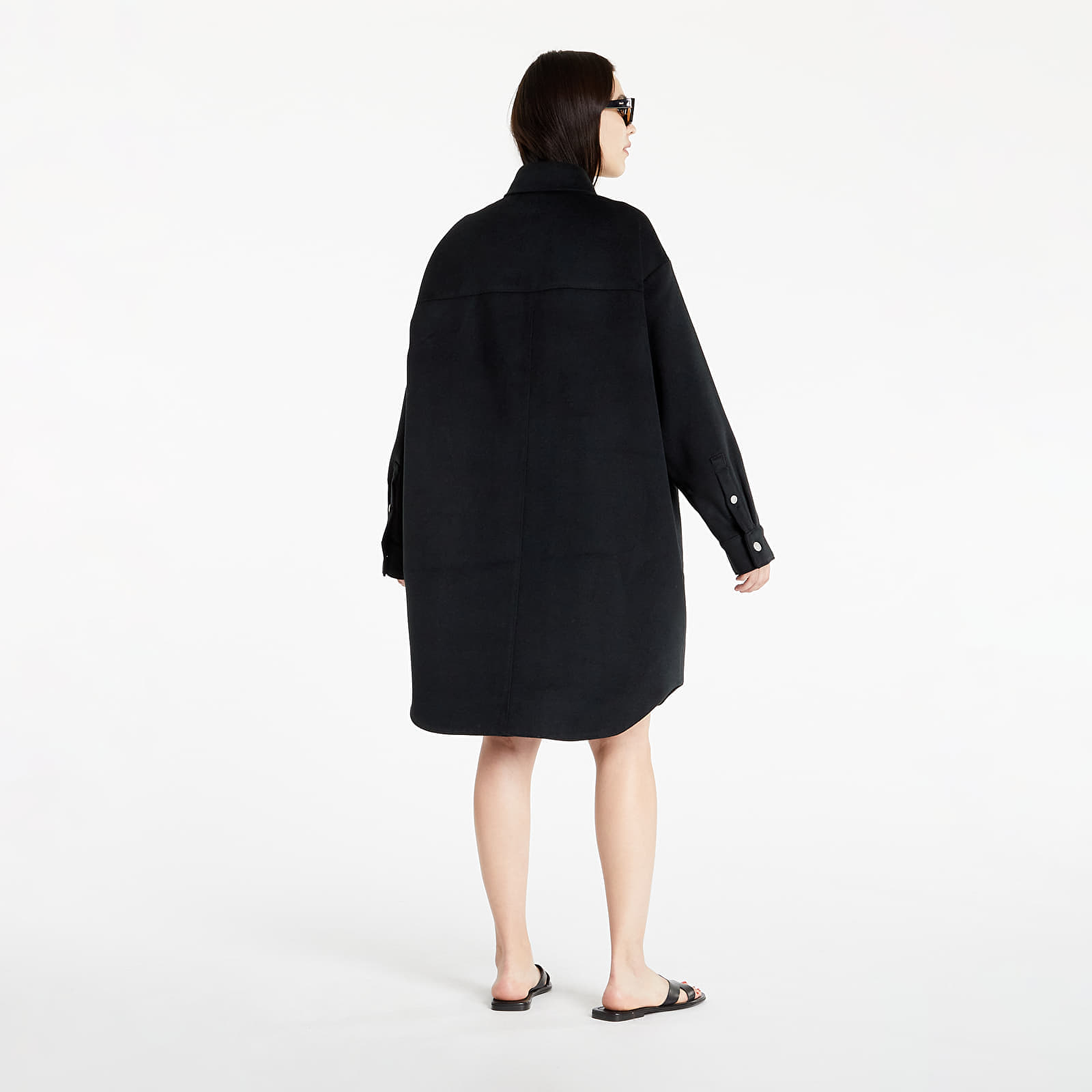 Overhemden CALVIN KLEIN JEANS Oversized Shacket Ck Black