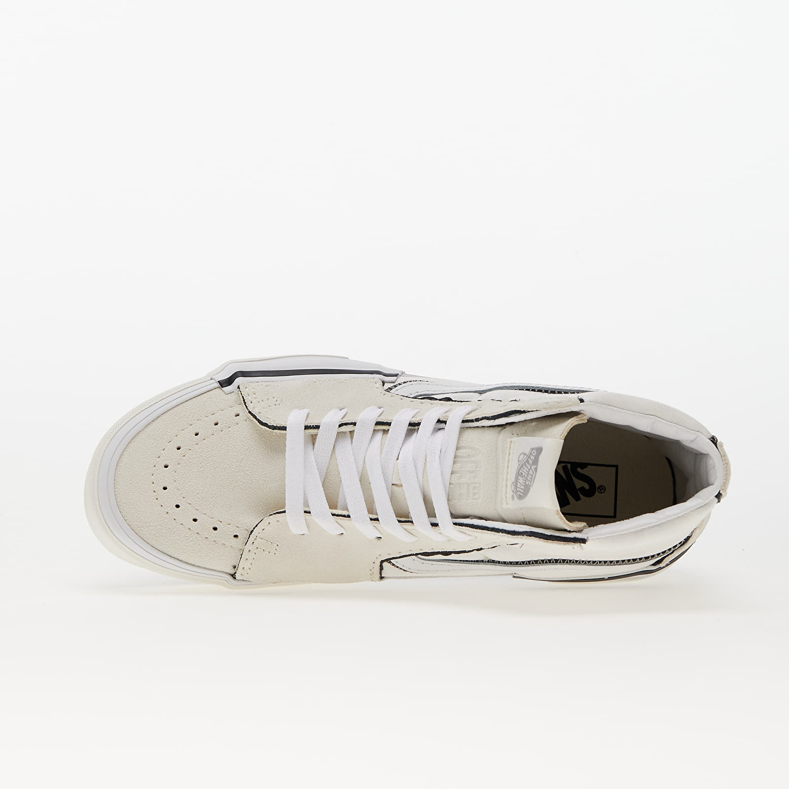 Moške superge in čevlji Vans SK8-Hi Reconstruct Marshmallow/ White