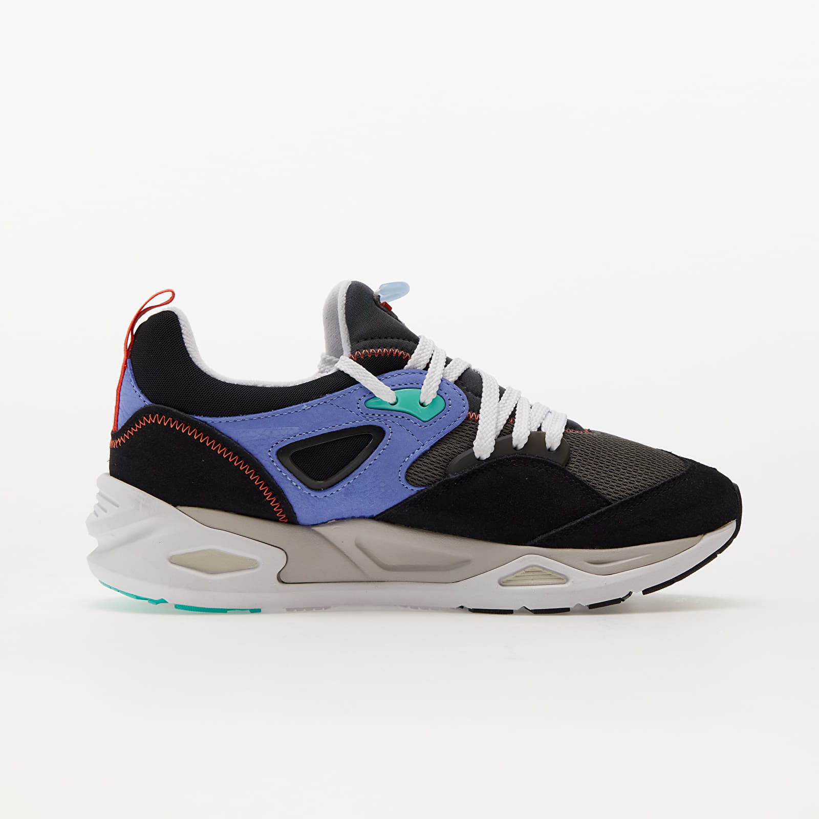 Herenschoenen Puma TRC Blaze The Triangle Asphalt/ Puma Black/ Elektro Purple