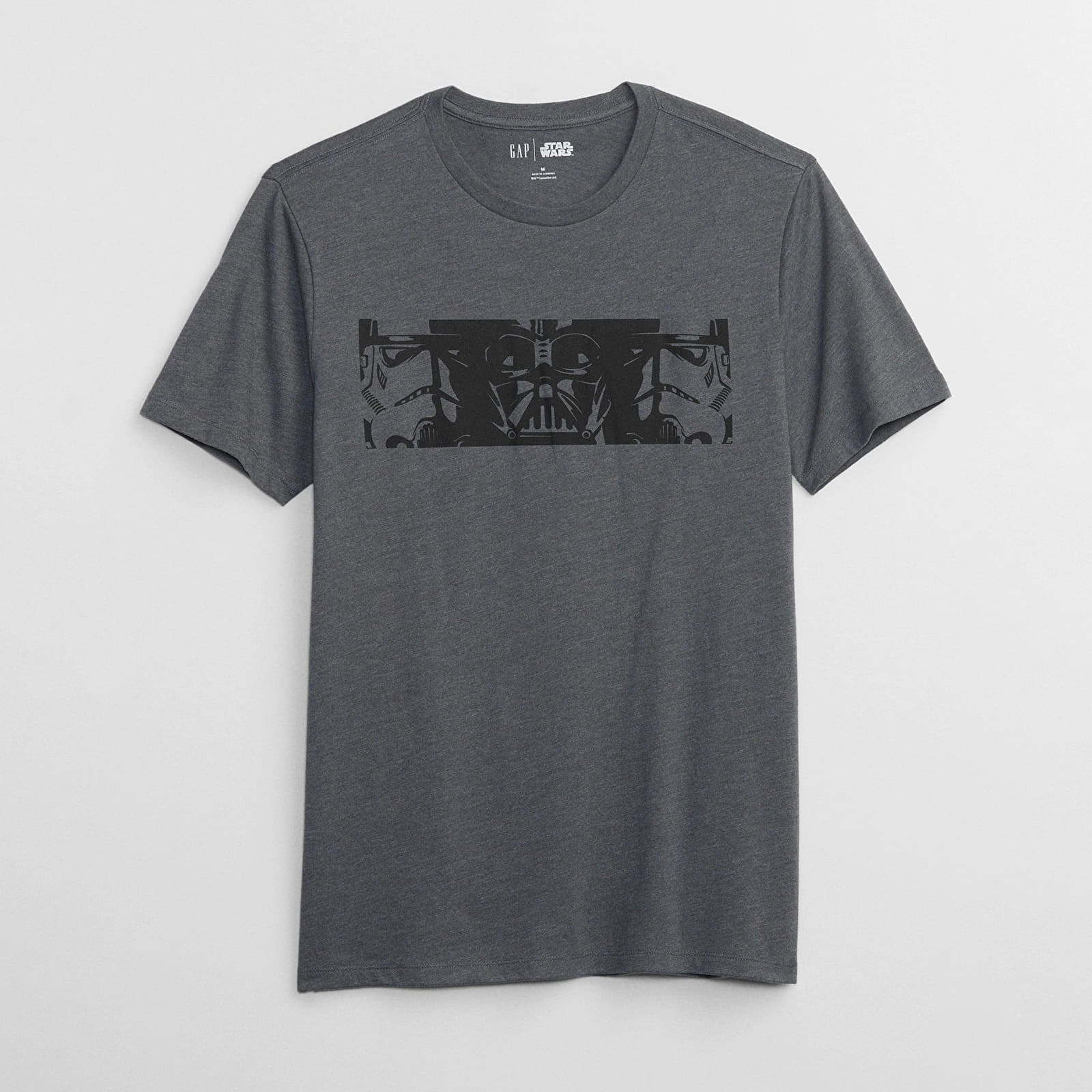 T-Shirts GAP V-Sw Vader W Troopers Heather Grey