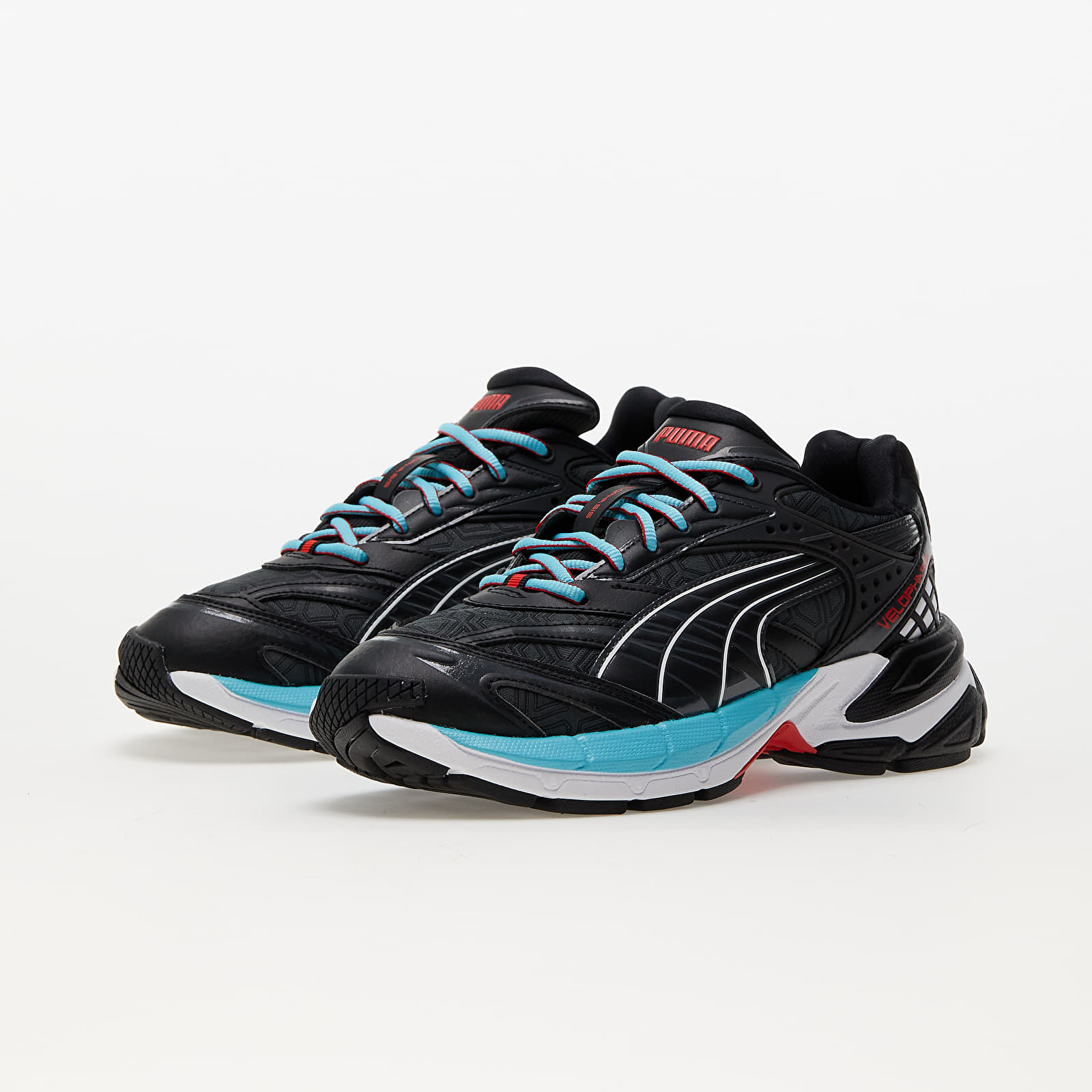 Pánske tenisky a topánky Puma Velophasis Luxe Sport Puma Black-Hero Blue