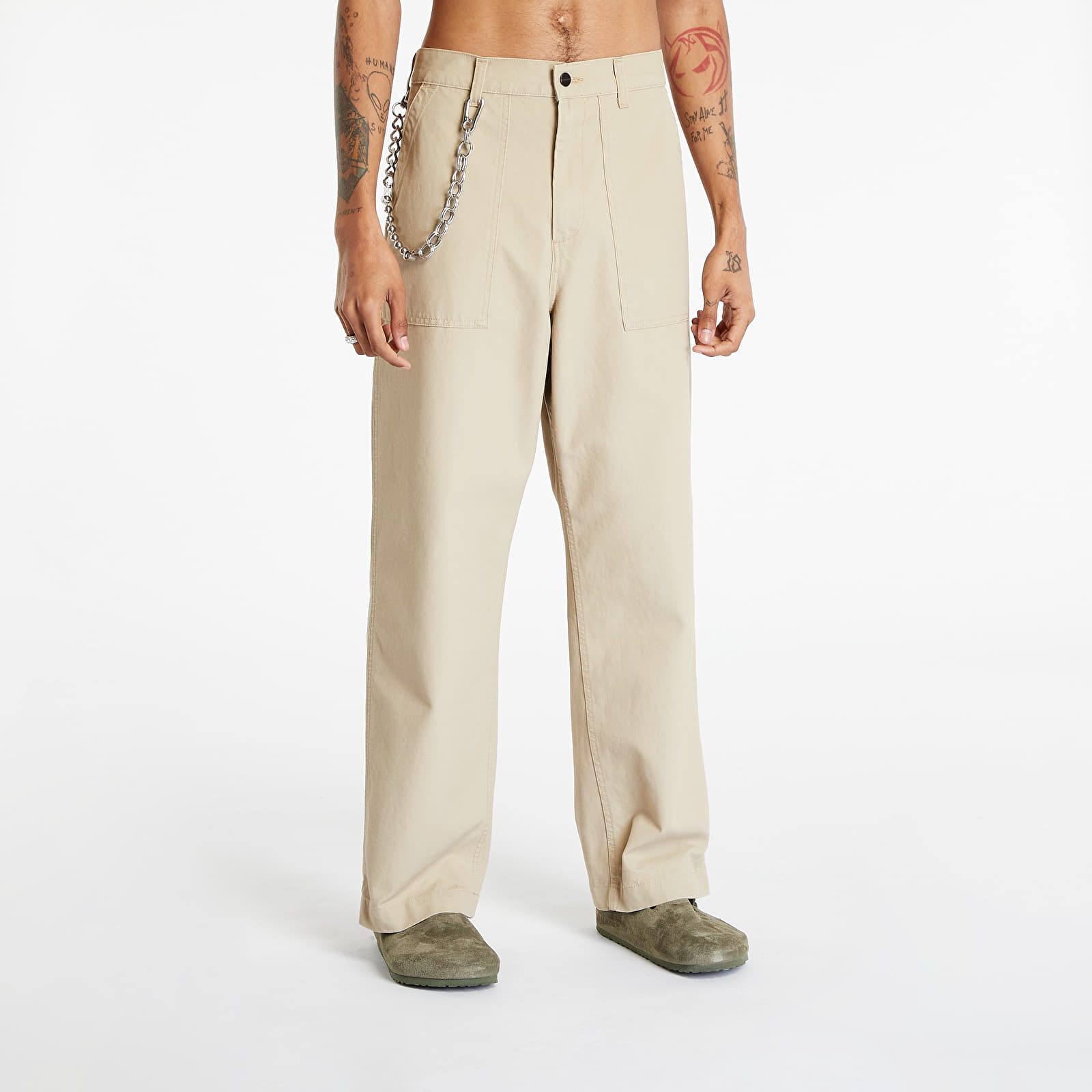 Pants and jeans Carhartt WIP Council Pant Ammonite Rinsed | Queens