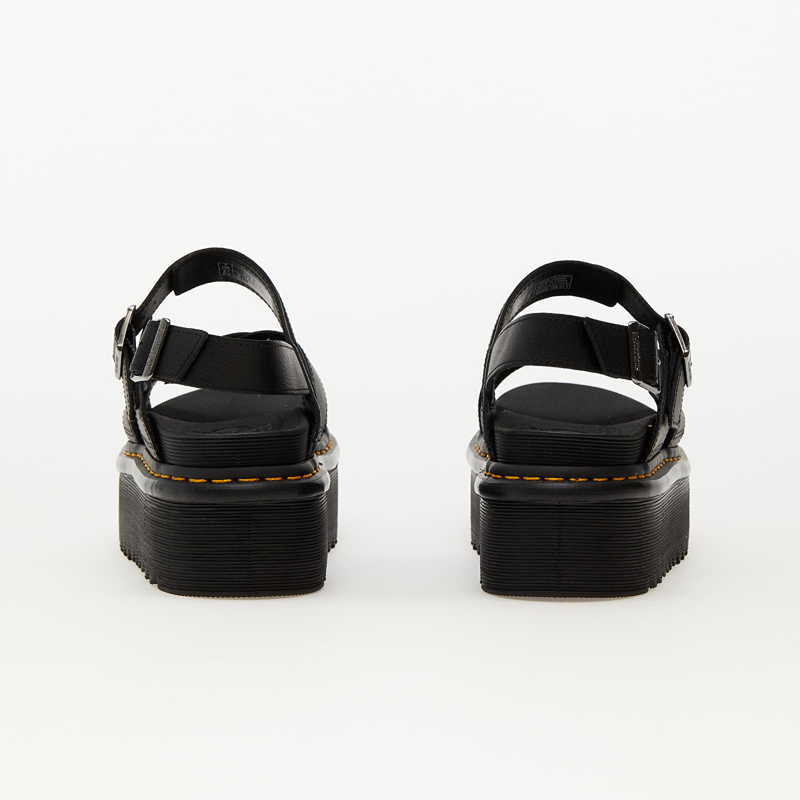Dámské tenisky a boty Dr. Martens Voss II Quad Cross Strap Sandal Black Athena