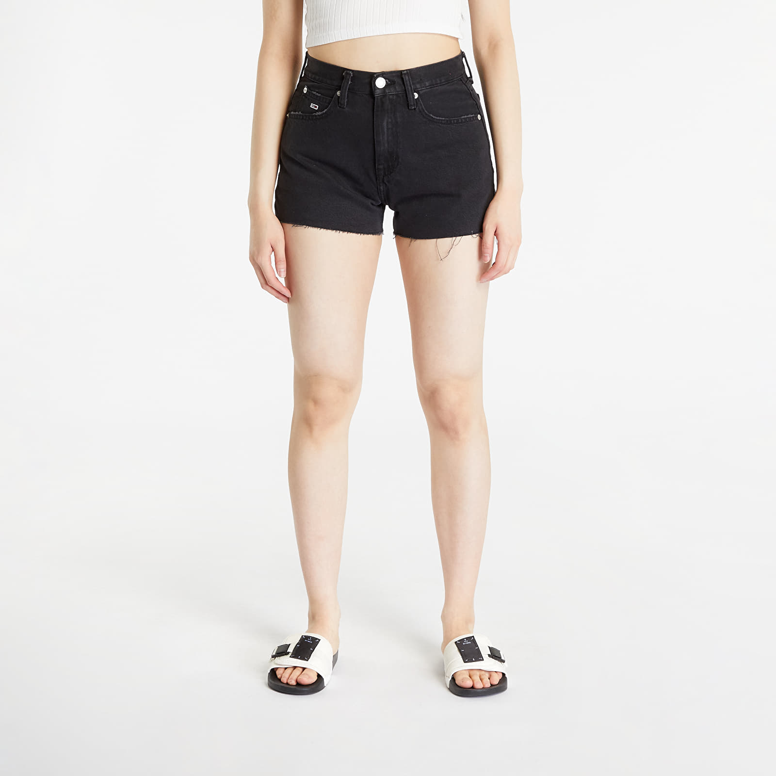 Šortky TOMMY JEANS Hot Pant Shorts Denim Black 30