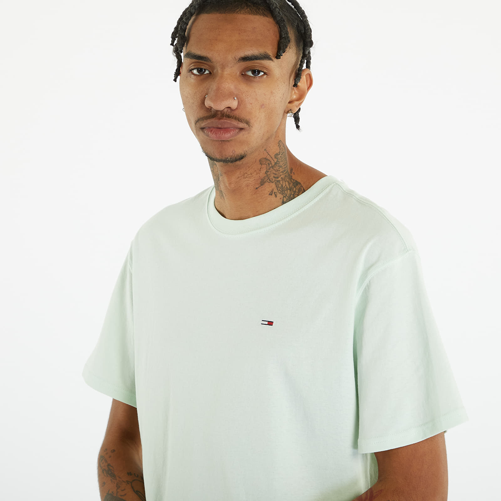 T-shirts TOMMY JEANS Classic Solid T-Shirt Minty |