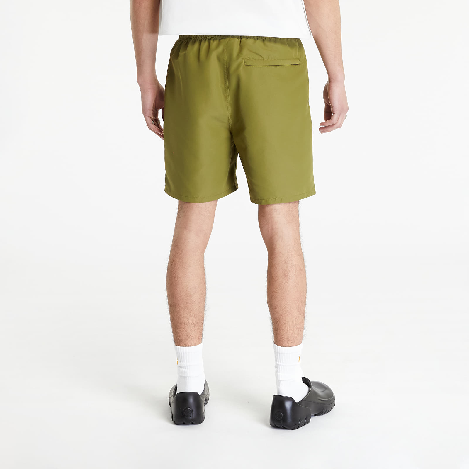 Costum de baie Carhartt WIP Island Swim Trunks Kiwi/ Black