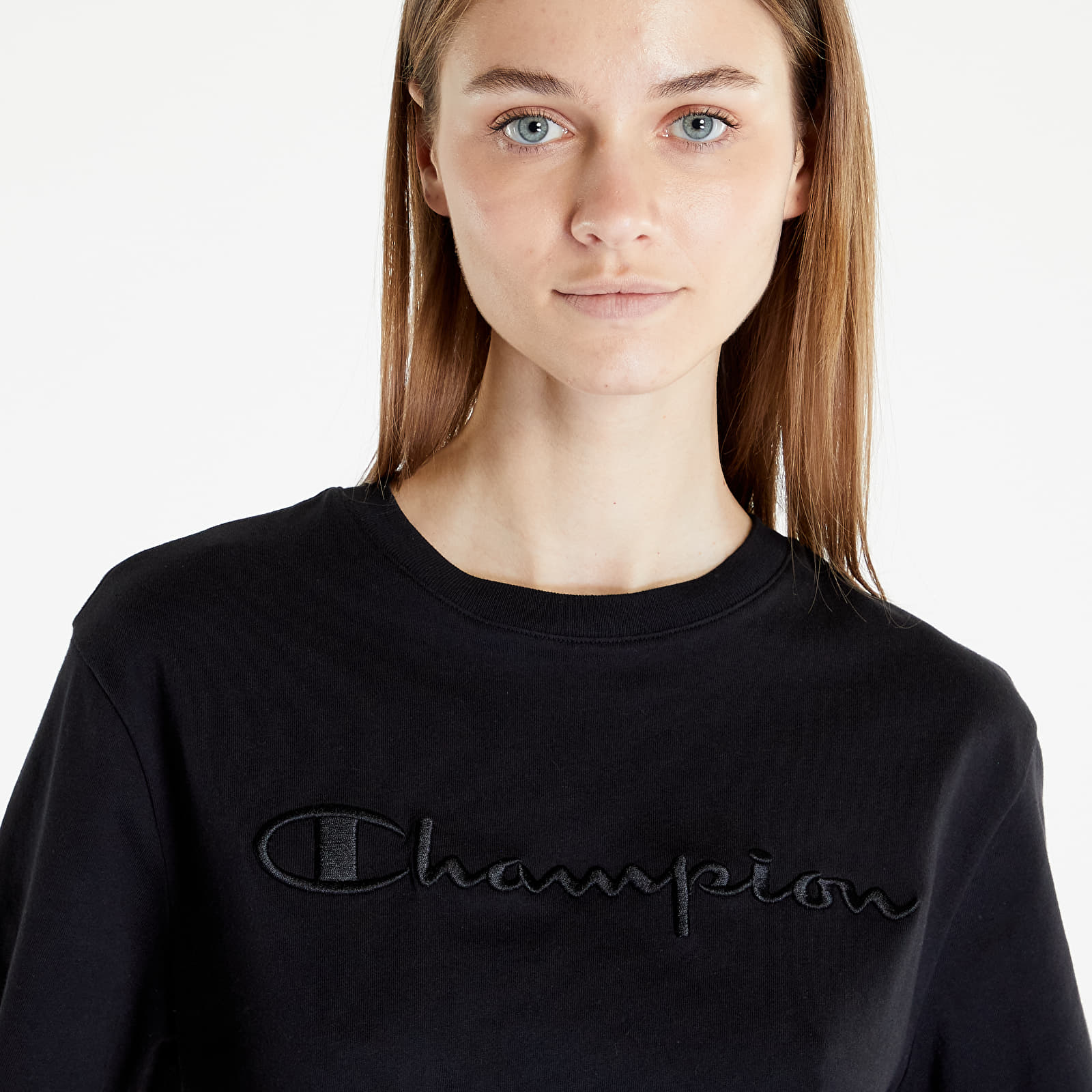 Trička Champion Crewneck T-Shirt Black