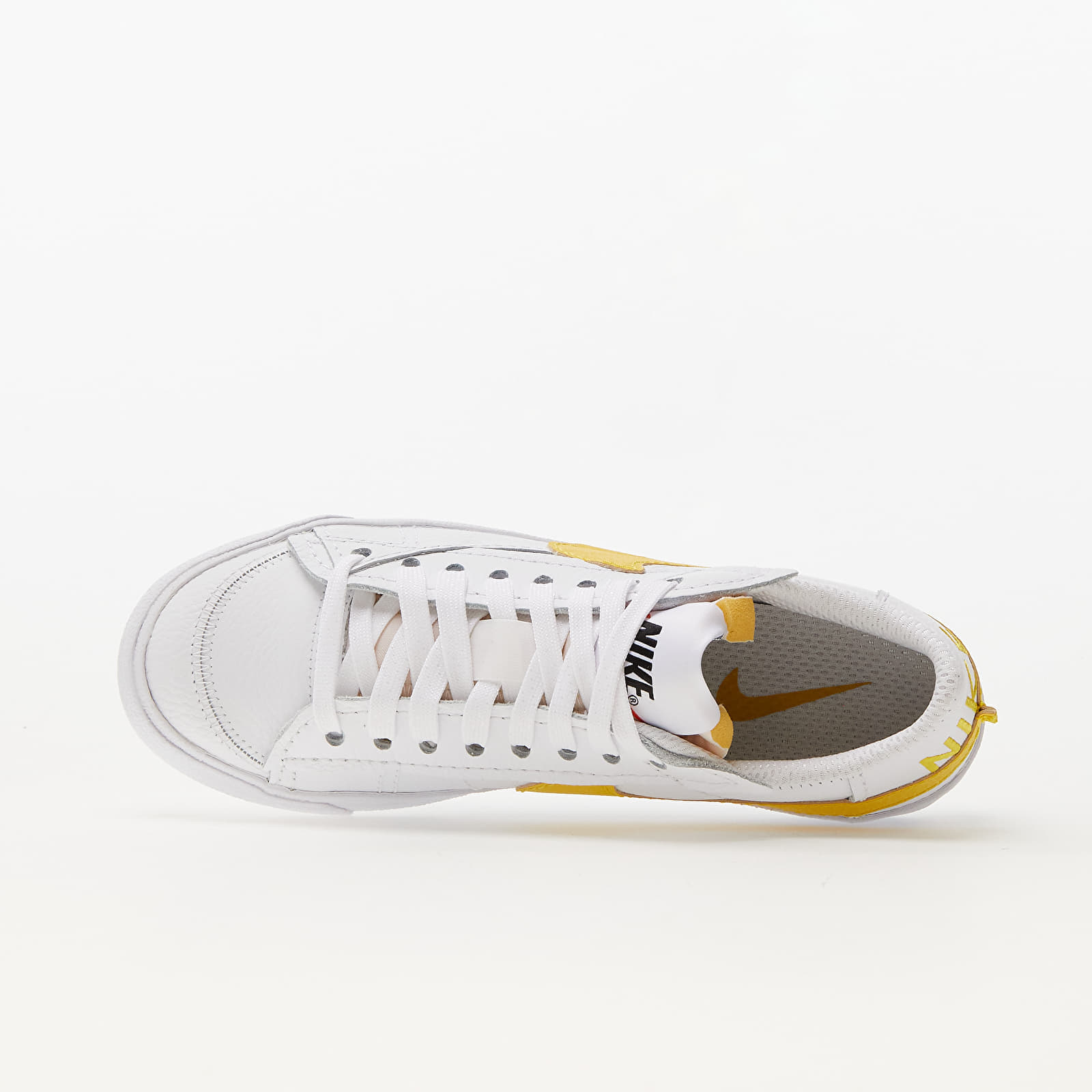 Joggesko og sko for menn Nike Blazer Low Jumbo White/ Vivid Sulfur-Black-Team Orange