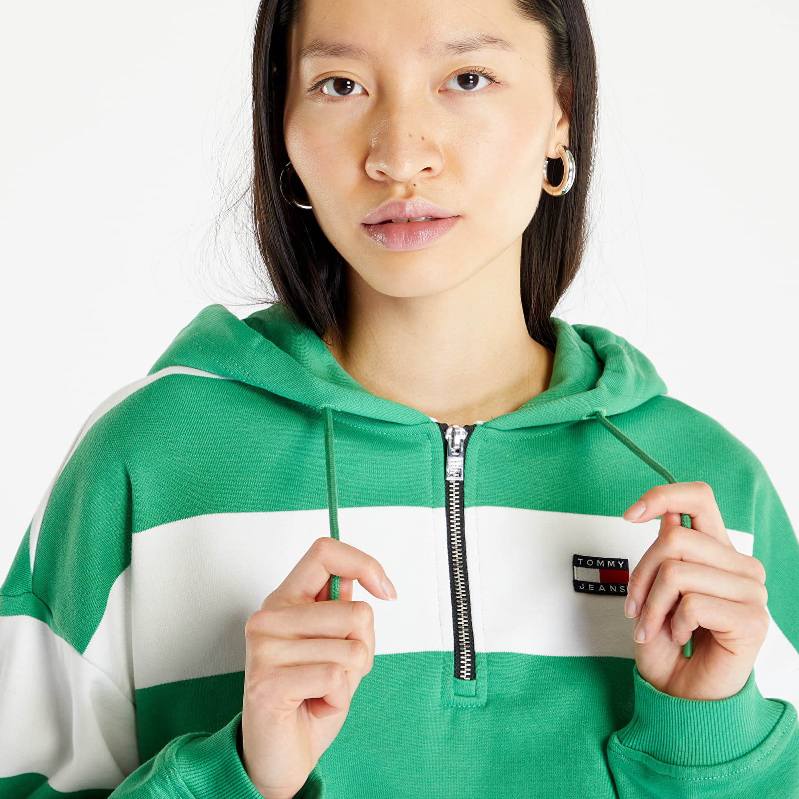 Tommy hilfiger eco fresh modern stripe hoodie store