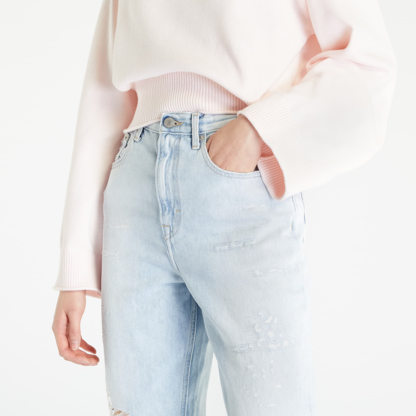 Spijkerbroeken TOMMY JEANS Mom Jeans Ultra High Rise Tapered Denim Light